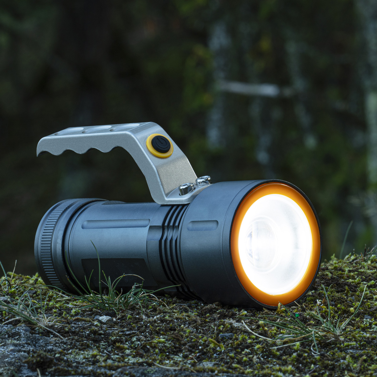 LED Handlampe - kaltweiße LED - 300lm - 6,5 x 15,5 x 5,2cm