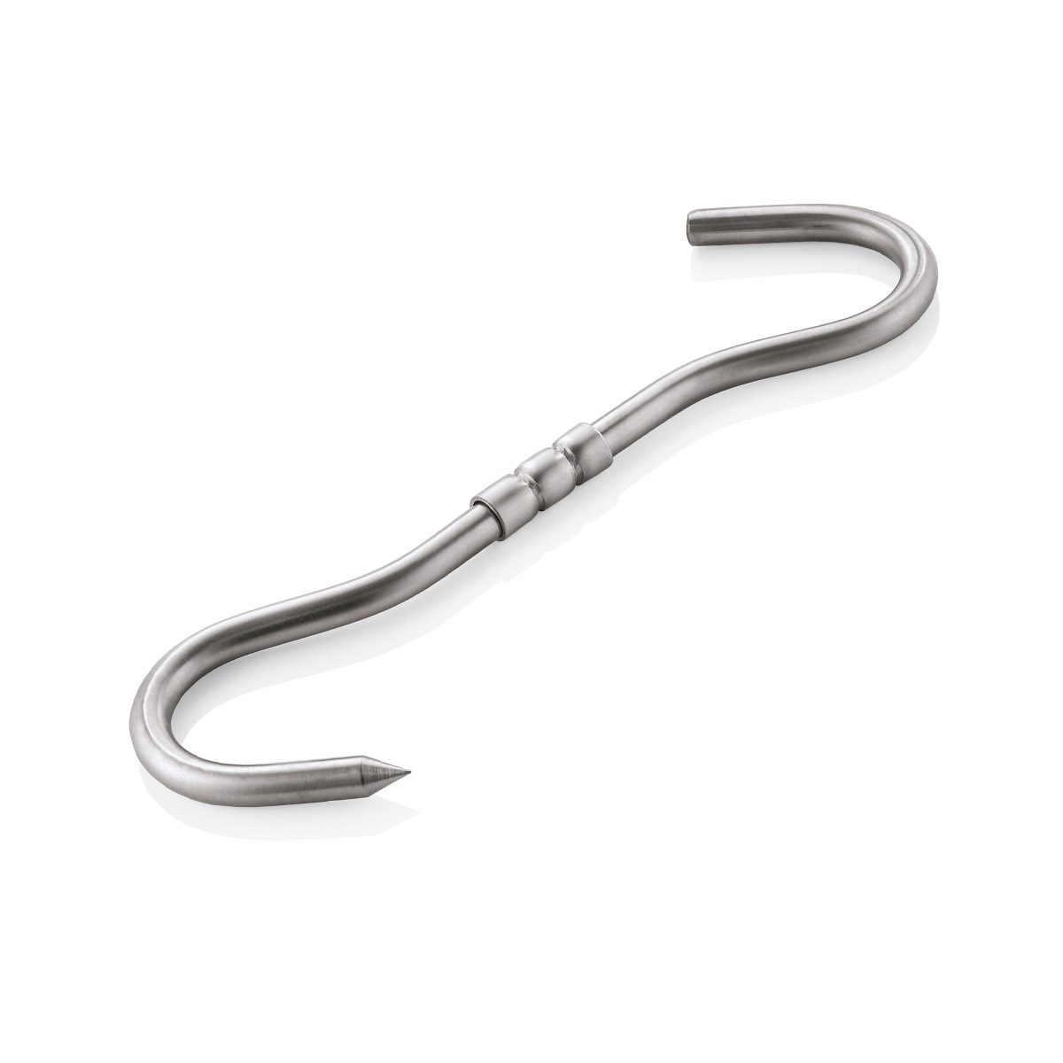 S-Haken - Fleischhaken - S-Haken - Lagerhaken 20cm - ø8mm - Chromnickelstahl rostfrei S-Haken - Fleischhaken - S-Haken - Lagerhaken 20cm - ø8mm - Chromnickelstahl rostfrei