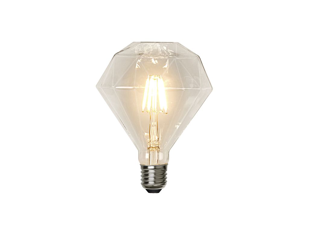 Leuchtmittel LED | Filament | Diamant | ?11,5cm x ?13,2cm | 3,2W | E27 | 2700K | 320 Lumen | Dimmbar Leuchtmittel LED | Filament | Diamant | ?11,5cm x ?13,2cm | 3,2W | E27 | 2700K | 320 Lumen | Dimmbar