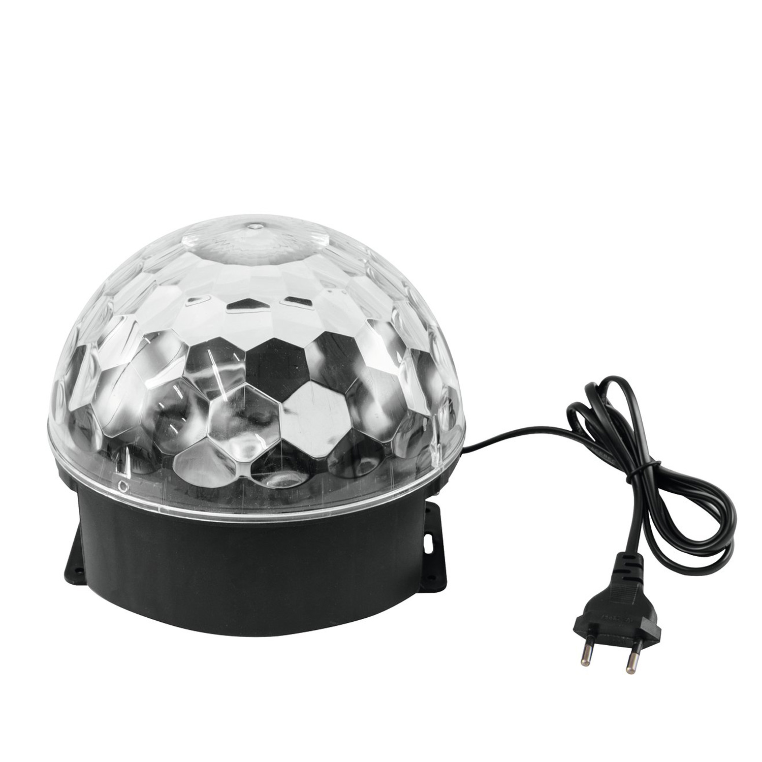 BC-4 Pilzkopf 6-farbig Diskokugel LED Effekt - RGBW + Orange +UV - drehend BC-4 Pilzkopf 6-farbig Diskokugel LED Effekt - RGBW + Orange +UV - drehend