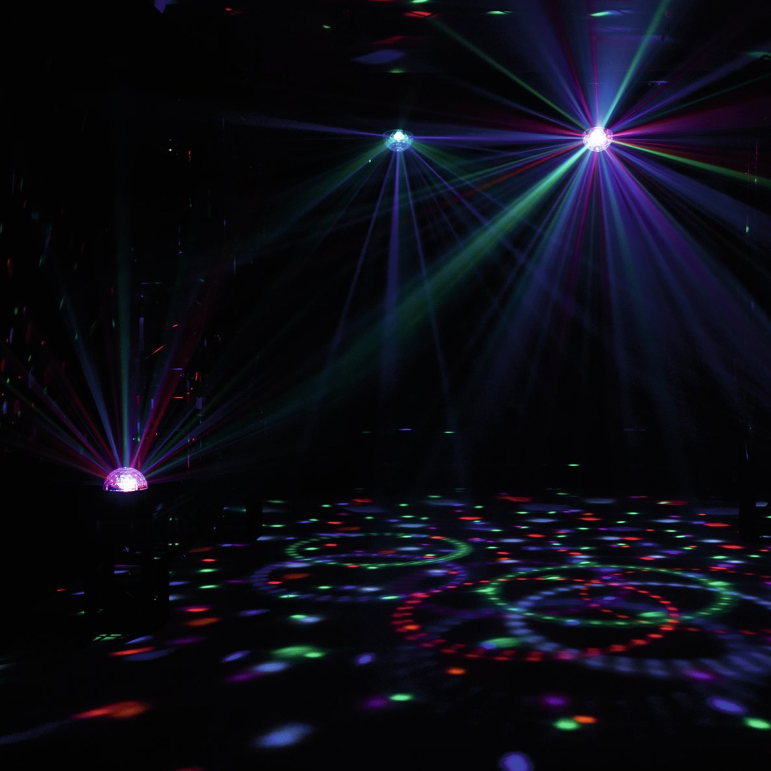 BC-4 Pilzkopf 6-farbig Diskokugel LED Effekt - RGBW + Orange +UV - drehend BC-4 Pilzkopf 6-farbig Diskokugel LED Effekt - RGBW + Orange +UV - drehend