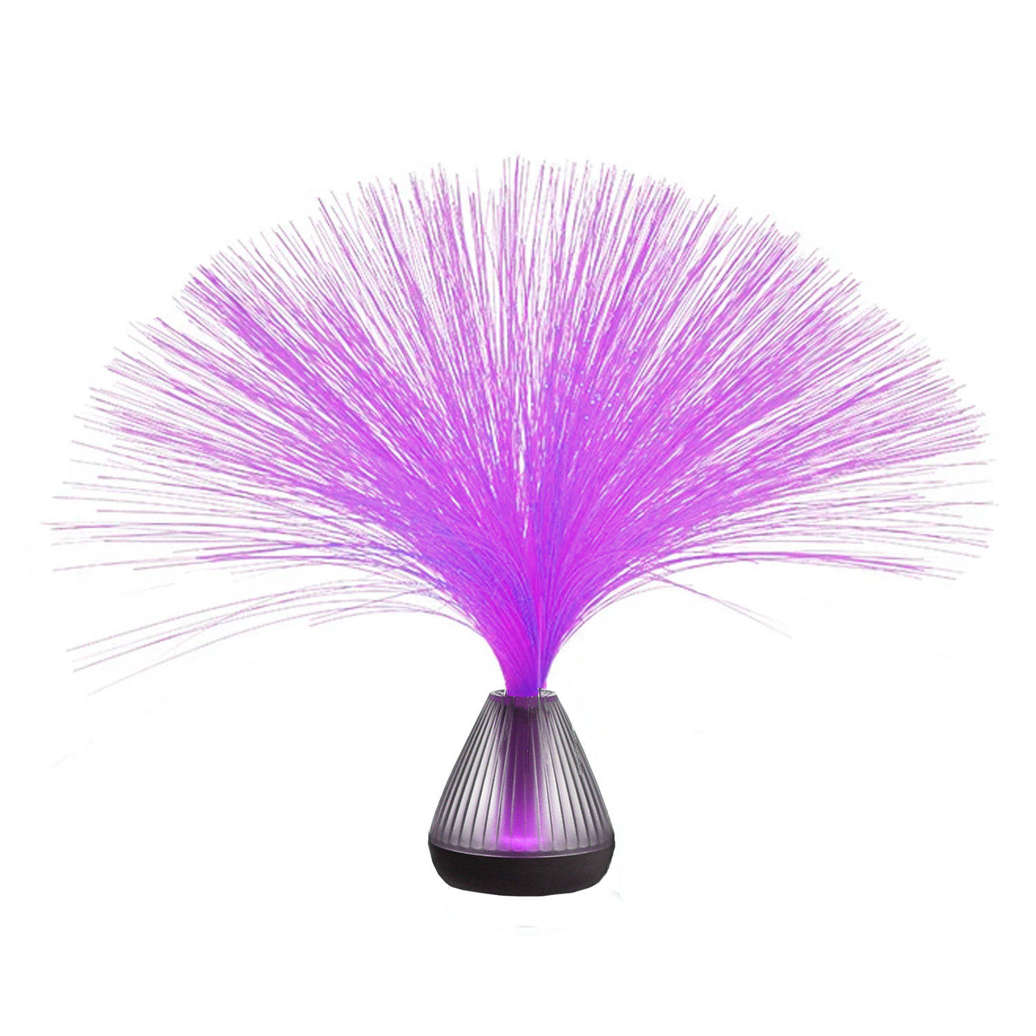 Glasfaserlampe FIBER PUNK Fiberglas LED Farbwechsel - USB Betrieb