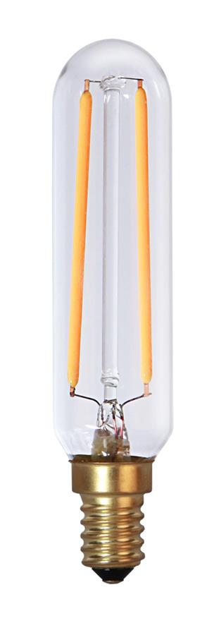 LED Leuchtmittel FILA GLOW  T25 E14 - 2,5W - WW 2200K - 150lm - klar - dimmbar
