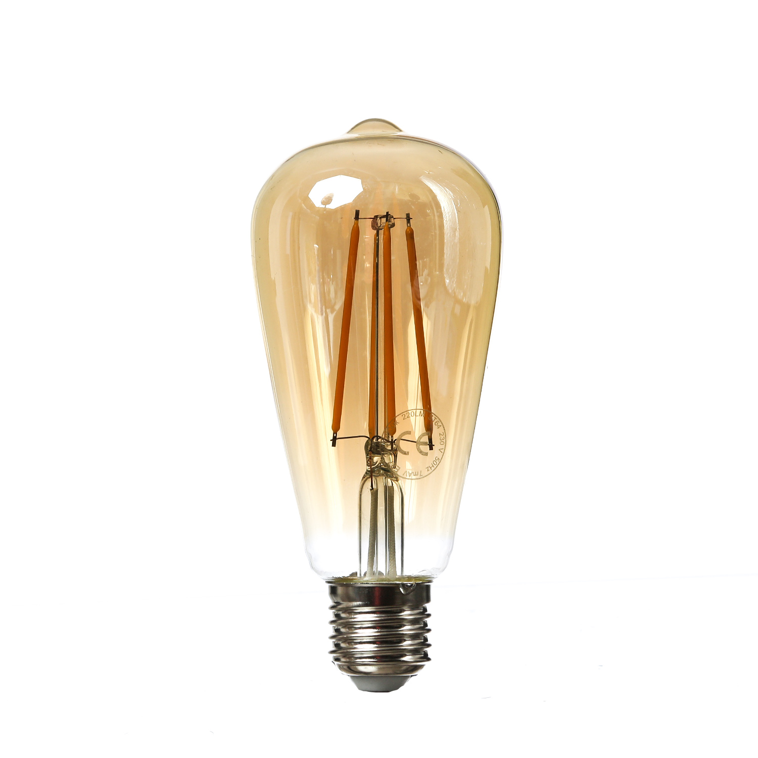 LED Filament Glühbirne 2000K 2W E27 220 Lumen 14x6cm LED Filament Glühbirne 2000K 2W E27 220 Lumen 14x6cm
