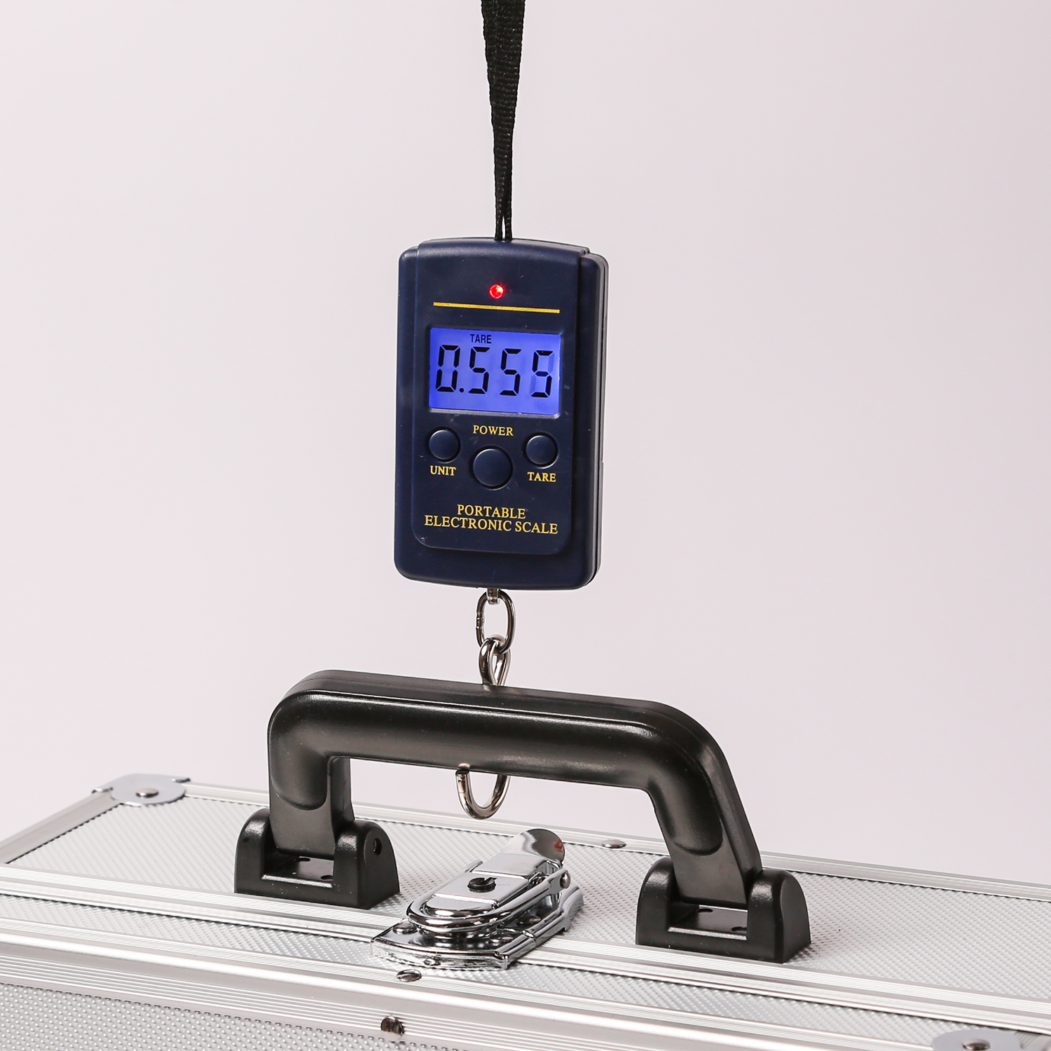 Digitale Kofferwaage - Gepäckwaage - Hängewaage -  bis 40kg - 8,5 x 5 x 2cm