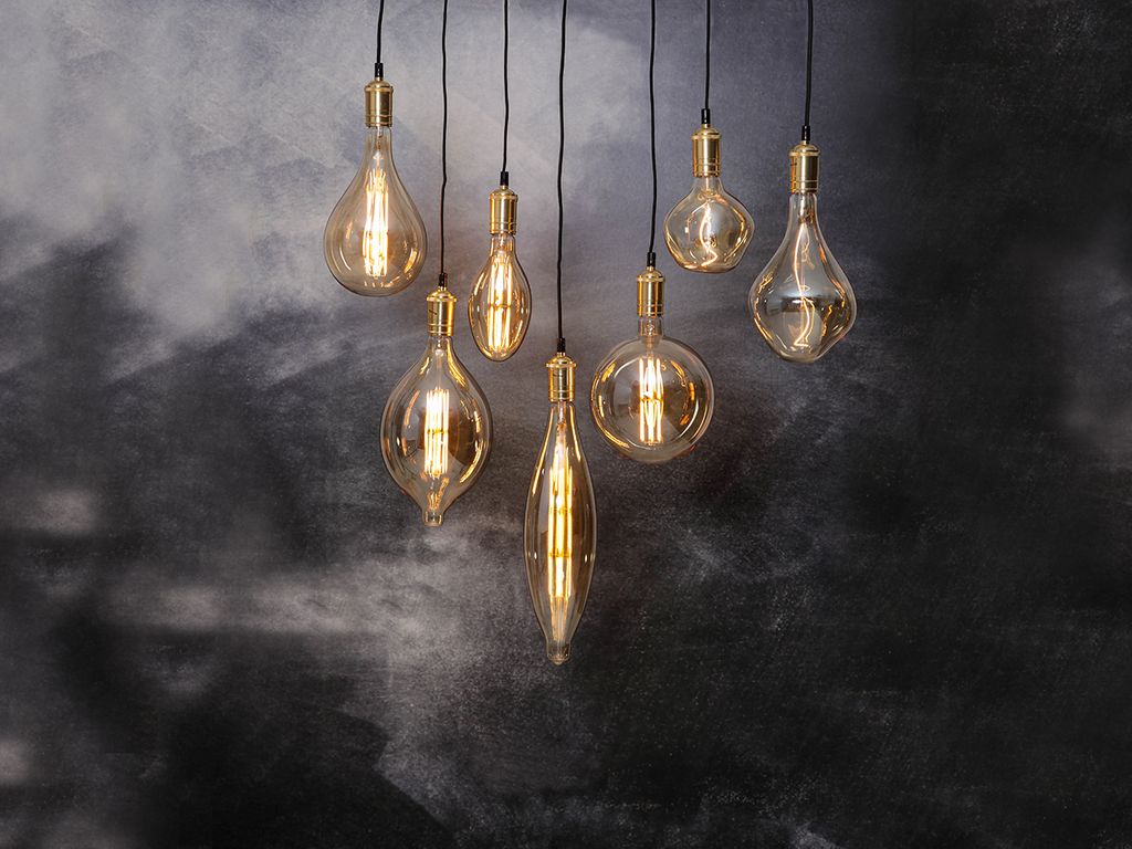 Leuchtmittel | LED | Filament | Industrial | →12cm x ↑44cm | 10W | E27 | 2000K | 800 Lumen | 90 Ra