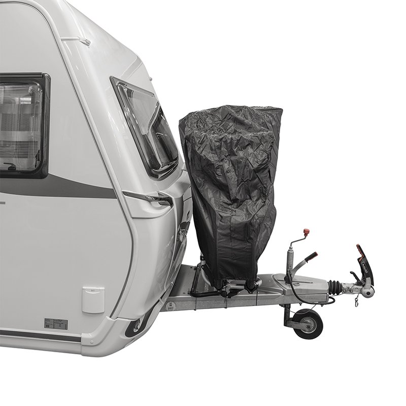 Fahrradschutzhülle für 2 Fahrräder - Deichselmontage