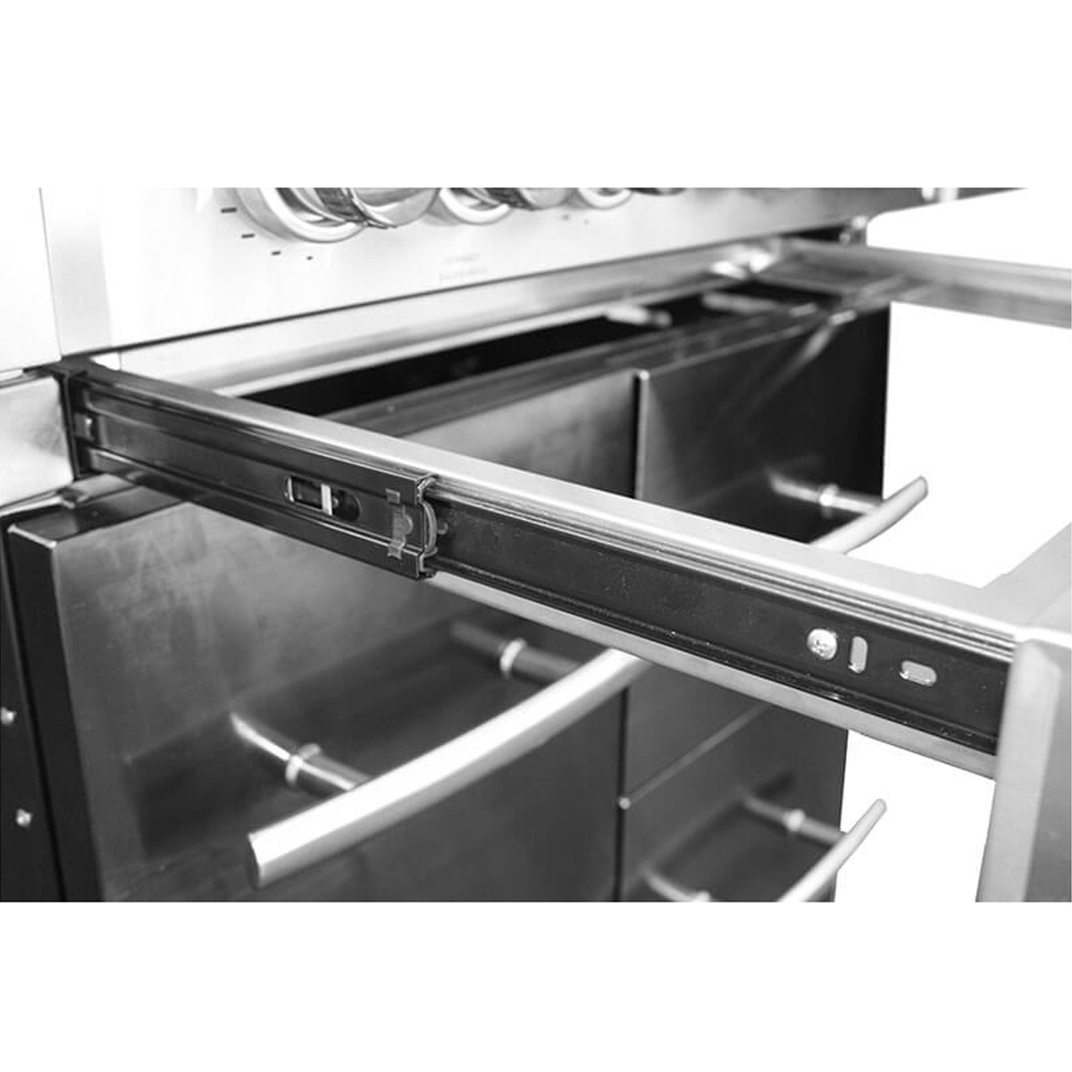 Fettwanne ausziehbar Gr. L - Modul für ALLGRILL Chef Serie und ALLROUNDER L