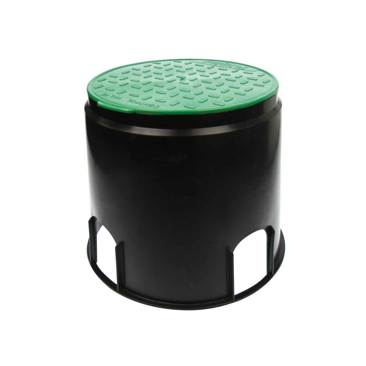 B-Ware Sicherheits Bodeneinbaudose - IP44 - mit trittfestem Deckel - ø250mm H: 255mm