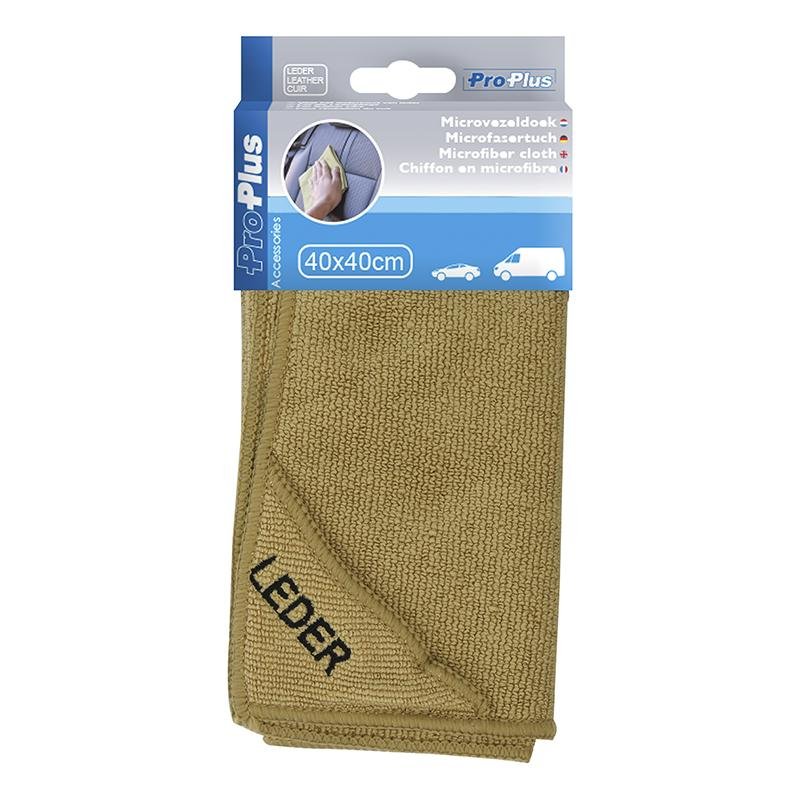 Microfasertuch für die Lederpflege 40x40cm - Ledertuch Microfasertuch für die Lederpflege 40x40cm - Ledertuch