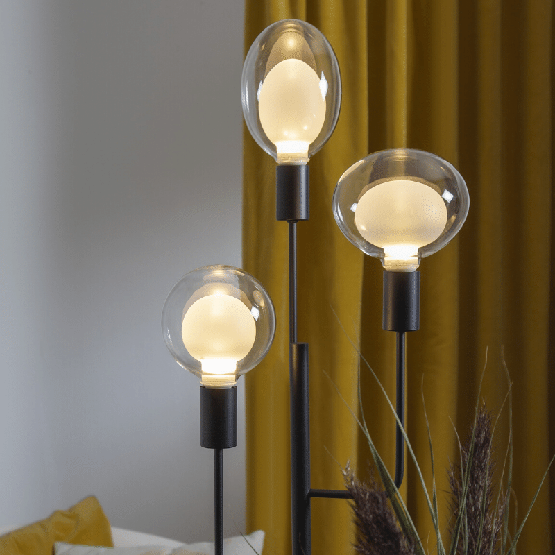 LED Deko Leuchtmittel "Space" - E27 - warmweiß - in 3 Stuffen dimmbar - 2700K - 3,5W