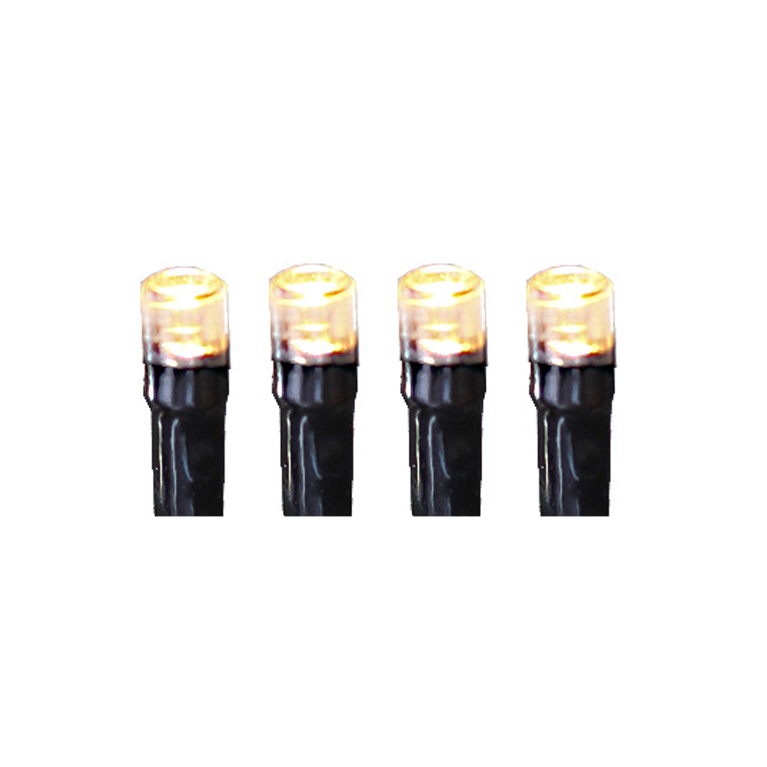 Lichterkette | Serie MICROLED 3mm | 18m | schwarzes Kabel | 180 warmweiße LEDs | Trafo Lichterkette | Serie MICROLED 3mm | 18m | schwarzes Kabel | 180 warmweiße LEDs | Trafo