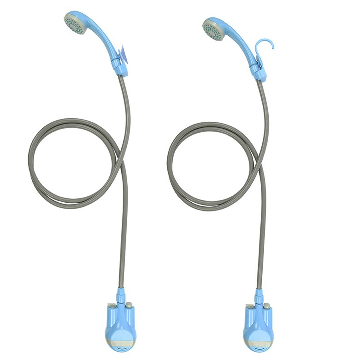 Mobiles Duschset aufladbar - USB - mit elektrischer Tauchpumpe