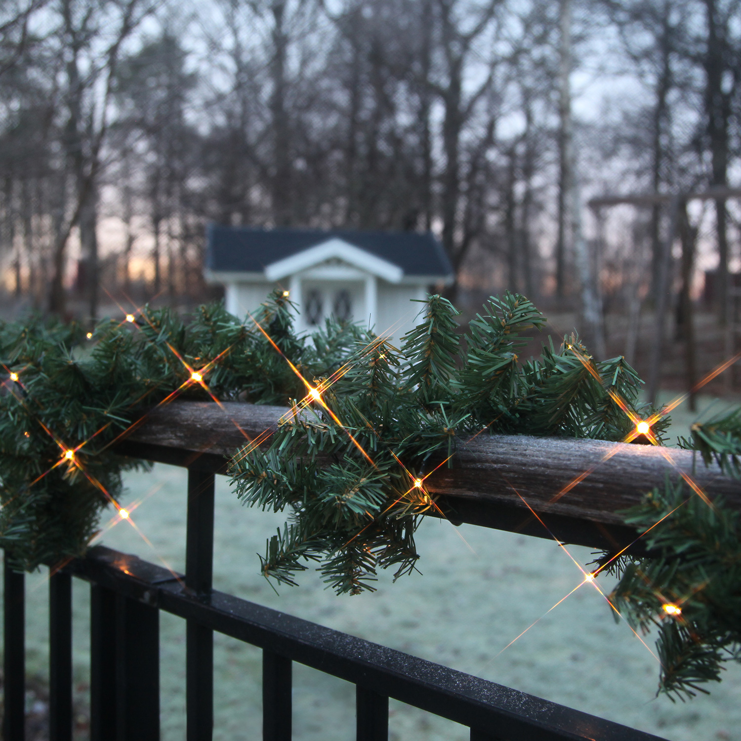 LED Tannengirlande Weihnachtsgirlande beleuchtet 30LED Batterie Timer 2,50m grün LED Tannengirlande Weihnachtsgirlande beleuchtet 30LED Batterie Timer 2,50m grün