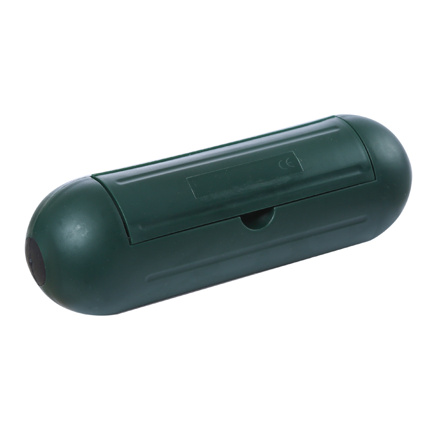 Kabelschutzdose, grün - zur Verlegung von Stromkabeln im Freien (Kabelbox) Kabelschutzdose, grün - zur Verlegung von Stromkabeln im Freien (Kabelbox)