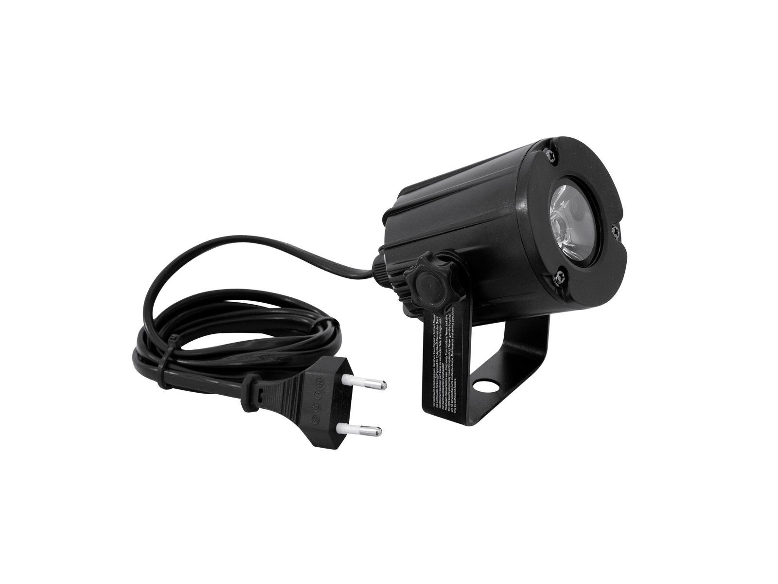 LED Pinspot - Punktstrahler für Discokugeln - warmweiss 3200K - Spiegelkugel Spot