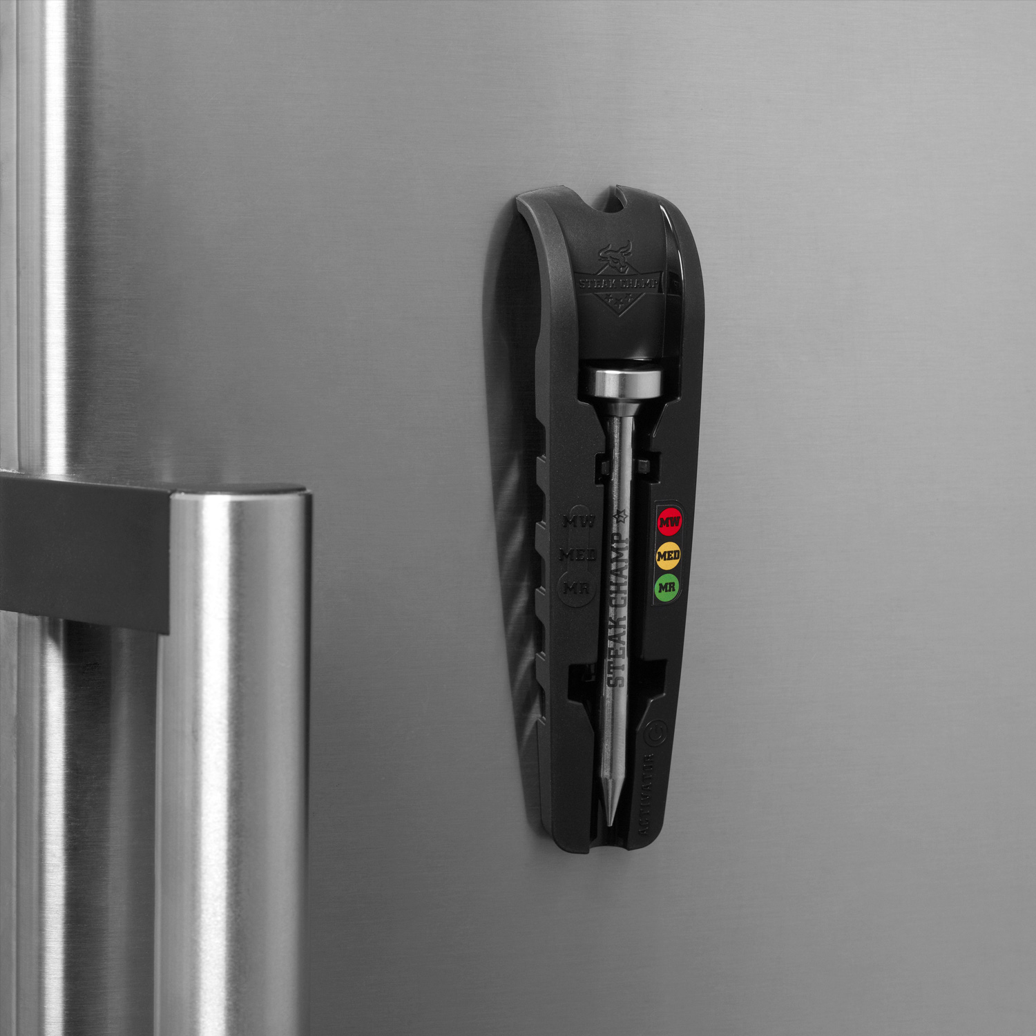 STEAK CHAMP Thermometer - LED Anzeige - Garen auf den Punkt!