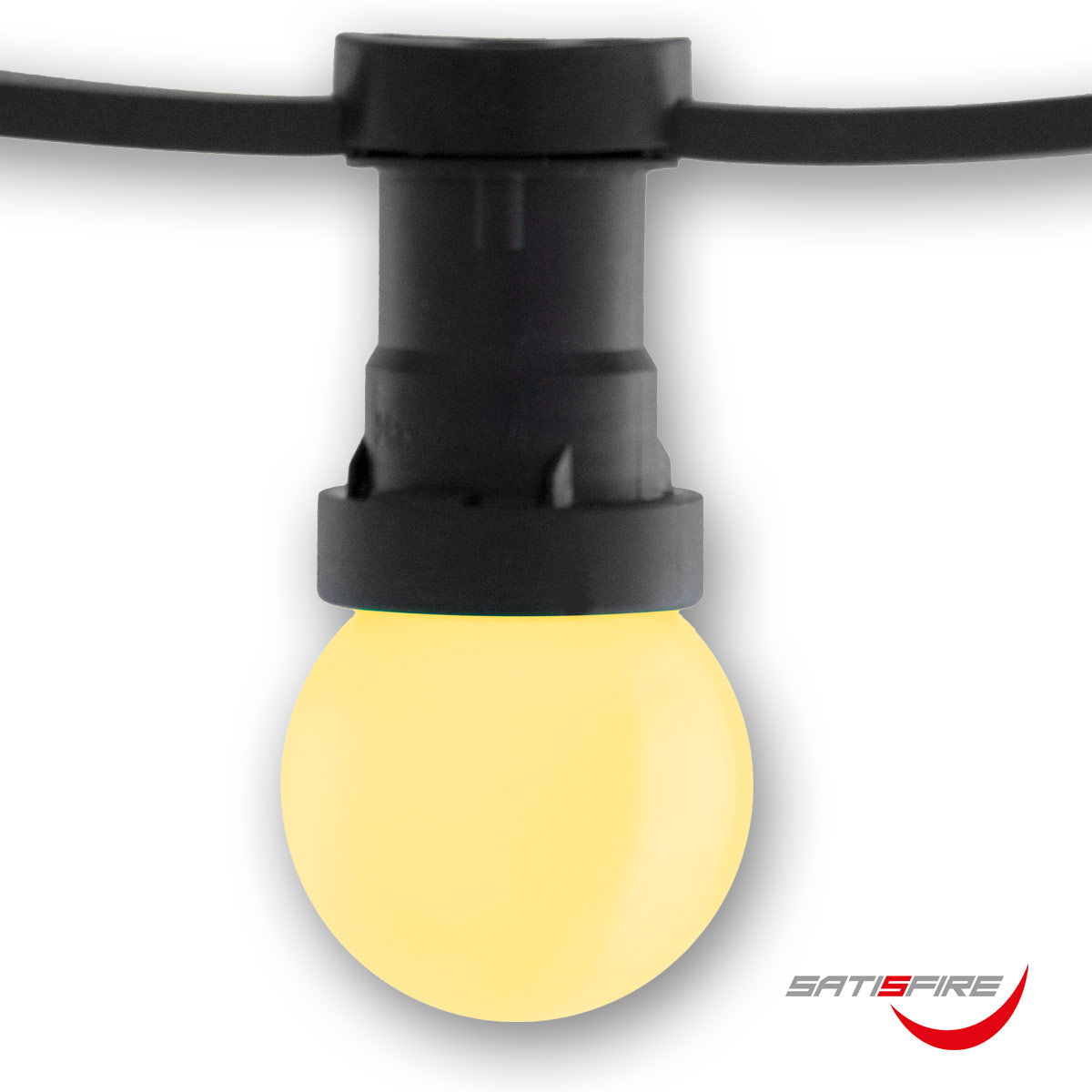 LED Leuchtmittel G45 - warmweiß 2700K - E27 - 1W | SATISFIRE LED Leuchtmittel G45 - warmweiß 2700K - E27 - 1W | SATISFIRE