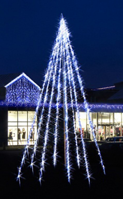 System LED White | Fahnenmast-Zubehör-Set | koppelbar | exkl. Trafo