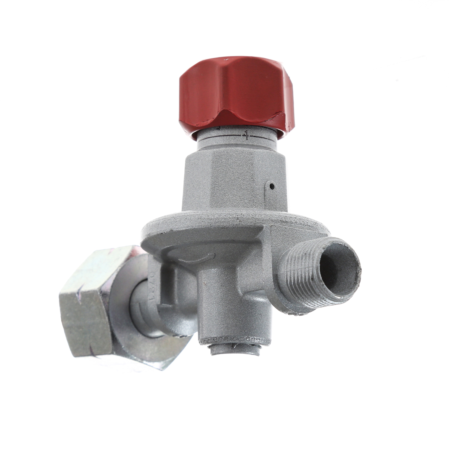 Gasregler 0,5-4bar einstellbar - 8kg/h Durchsatz