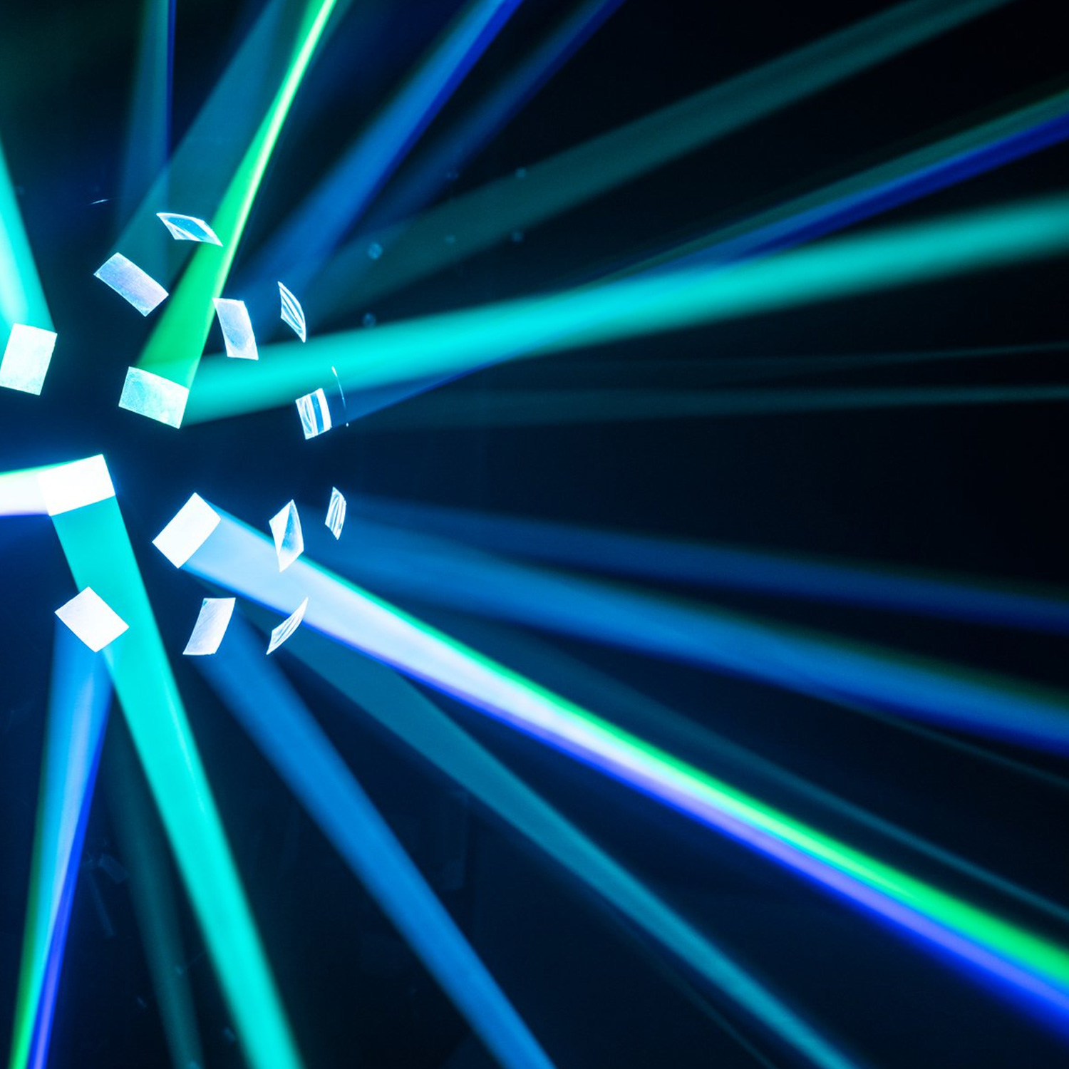 Power Mushroom - starker LED Lichteffekt - 8 Farben - IR Fernbedienung