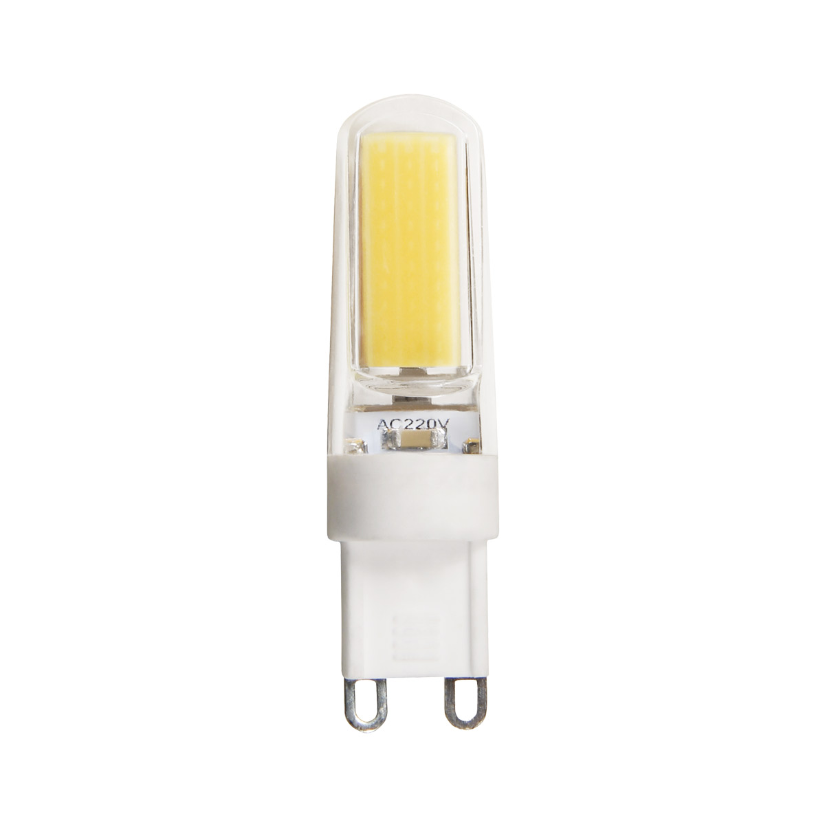 LED COB Leuchtmittel Stecksockel G9 - 230V - 2,5W - 260lm - 3000K LED COB Leuchtmittel Stecksockel G9 - 230V - 2,5W - 260lm - 3000K