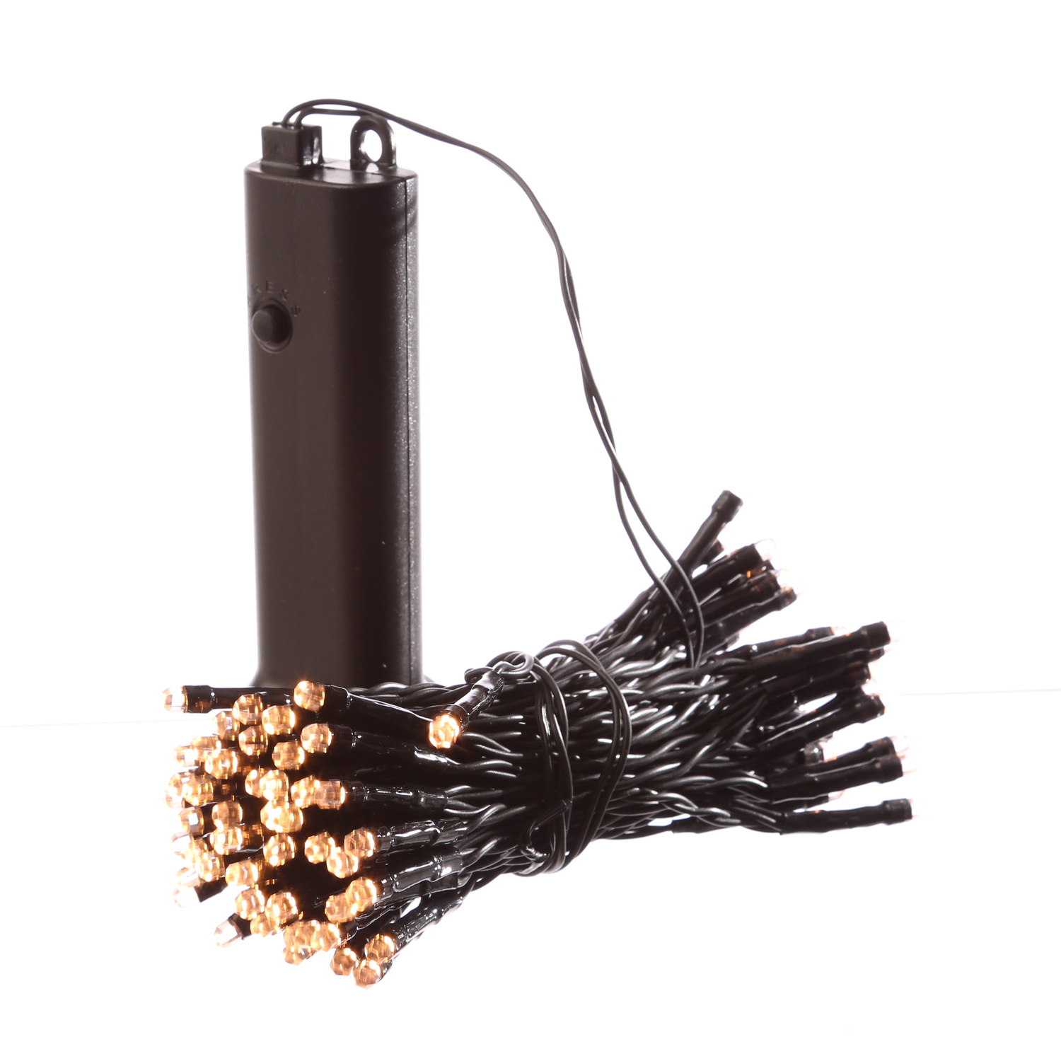 LED Lichterkette - 240 warmweiße LED - L: 17,9m - 8 Funktionen - Timer - Batterie bis 180 Tage LED Lichterkette - 240 warmweiße LED - L: 17,9m - 8 Funktionen - Timer - Batterie bis 180 Tage