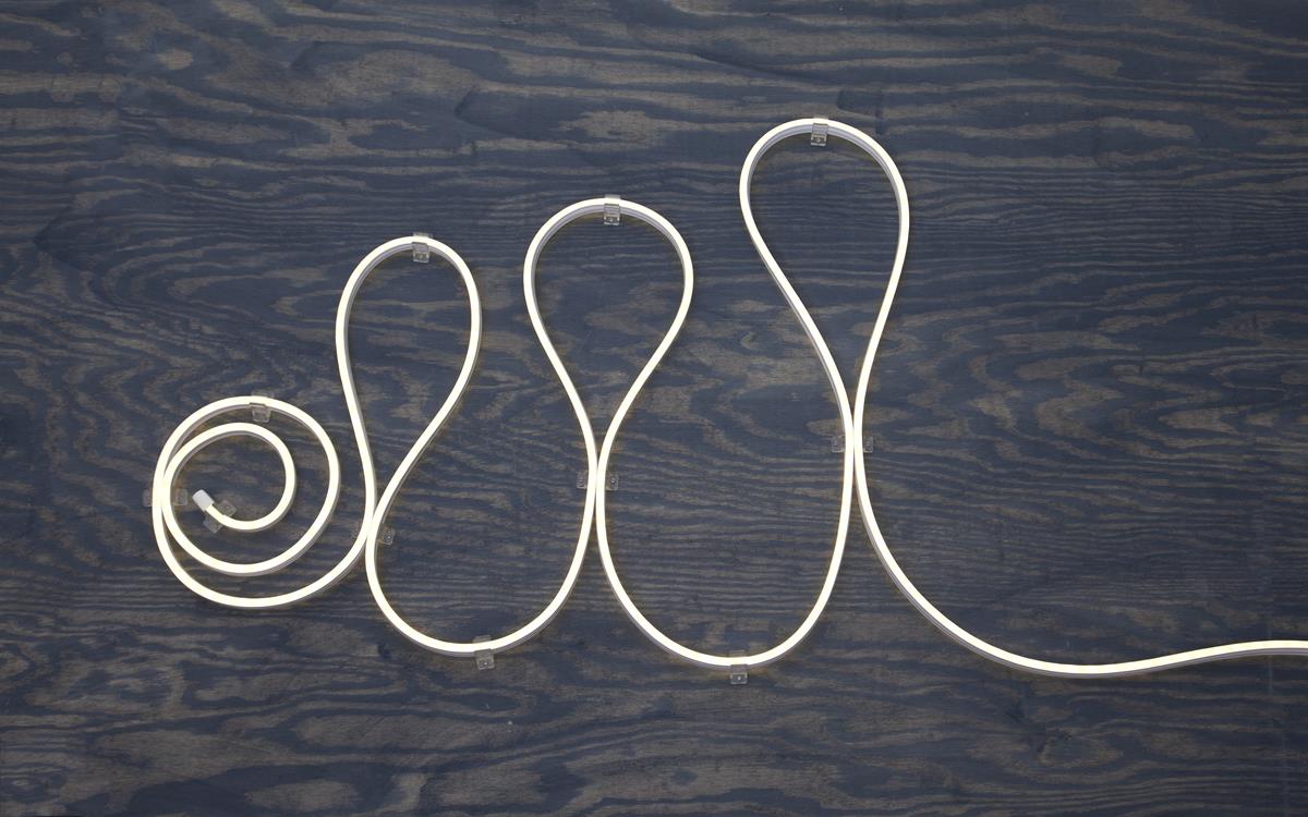 Clips NEOLED - transparenter Montageclip - 10 Stück - Horizontalmontage 1