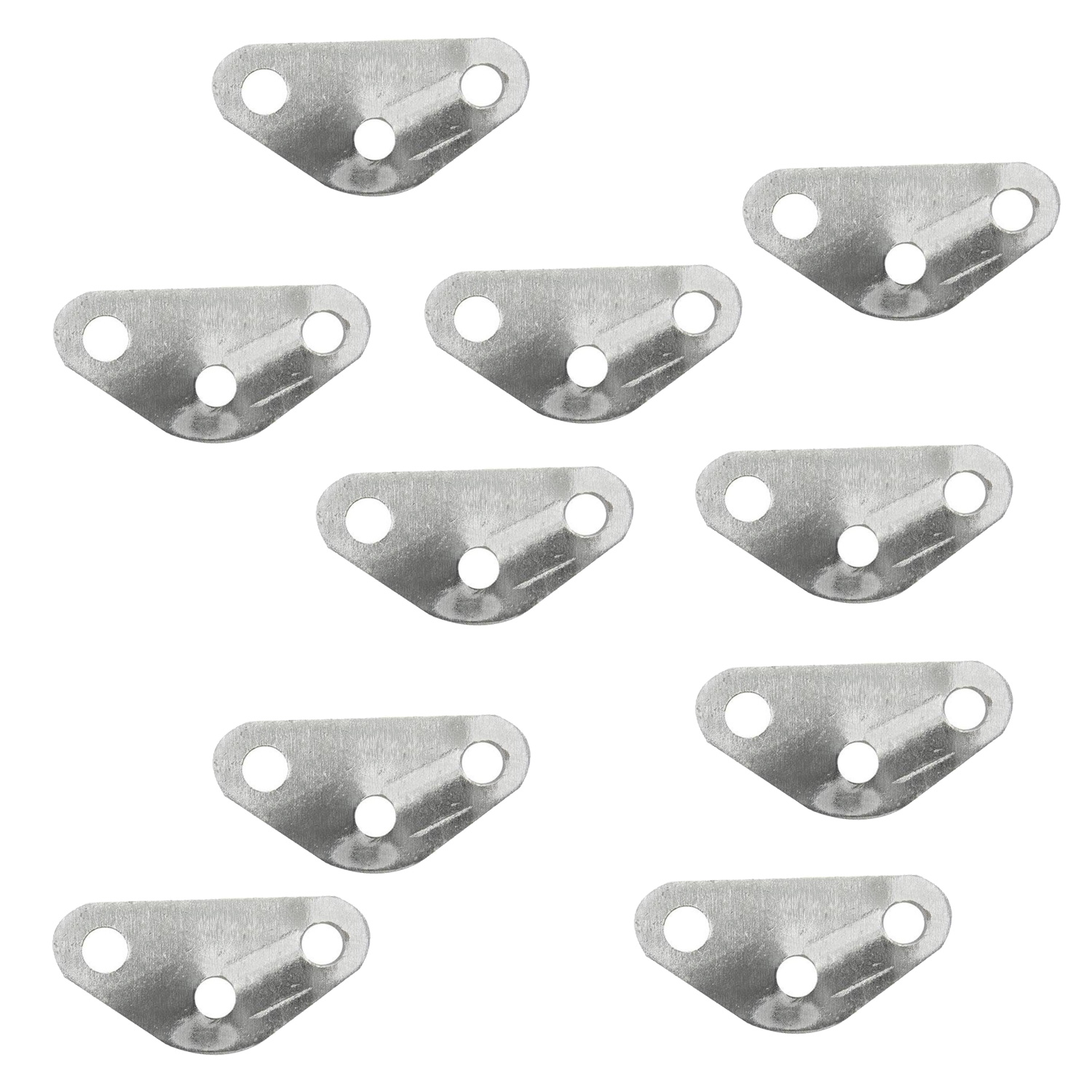 Dreieck Zeltleinenspanner 10er Set - Schnellspanner - Metall
