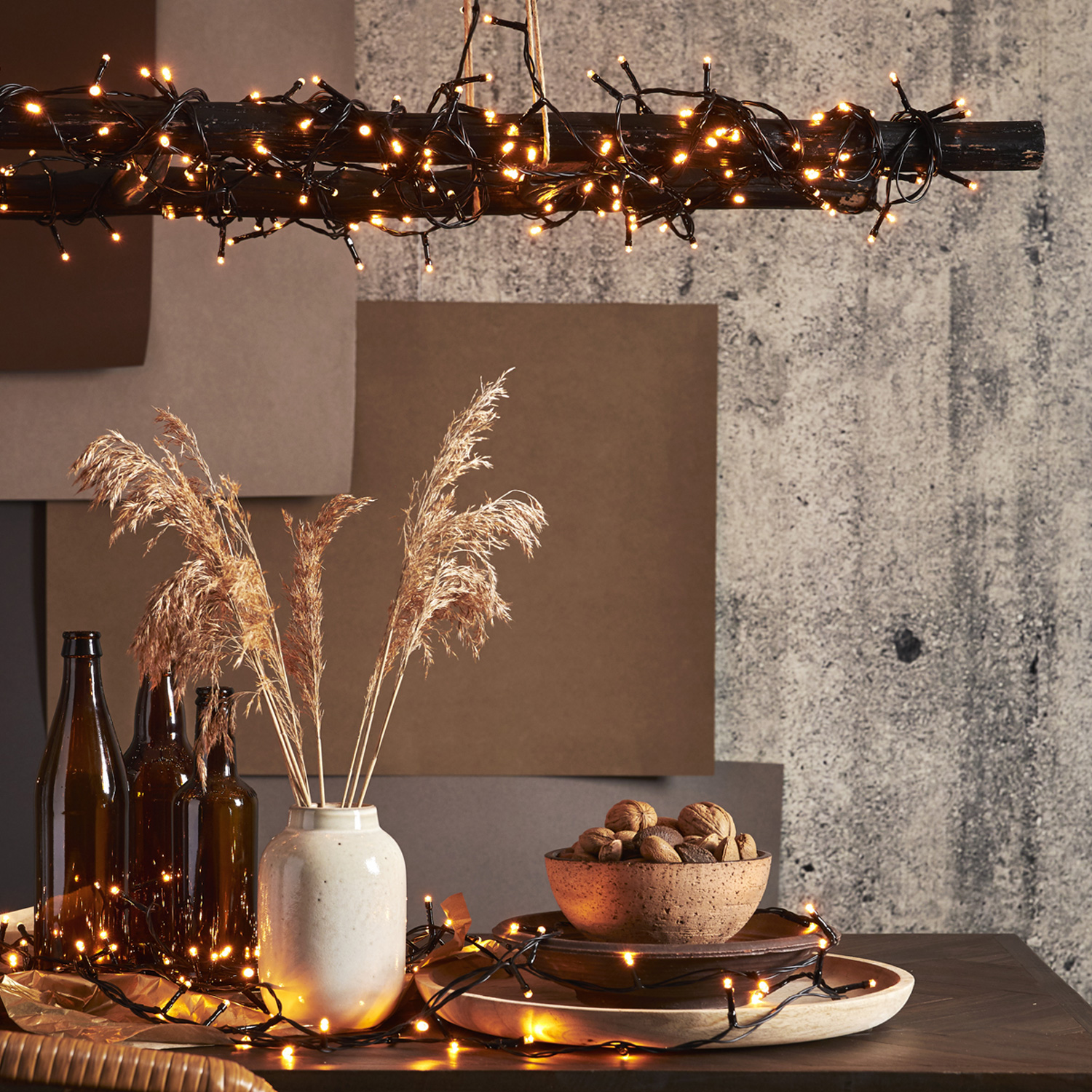 LED Lichterkette - Serie LED - outdoor - 180 ultra warmweiße LED - L: 3,6m - schwarzes Kabel LED Lichterkette - Serie LED - outdoor - 180 ultra warmweiße LED - L: 3,6m - schwarzes Kabel