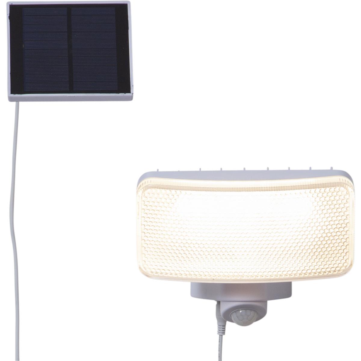 LED Solar Strahler "Powerspot" - warmweiß - 350lm - mit Bewegungsmelder und Lichtsensor - H: 16cm LED Solar Strahler "Powerspot" - warmweiß - 350lm - mit Bewegungsmelder und Lichtsensor - H: 16cm
