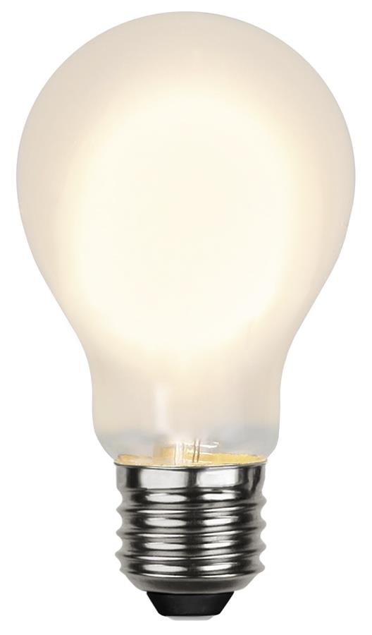 LED Tropfenlampe FILA A60 - E27 - 4W - DTW 3000-2000 - 280lm - frost -  dimmbar LED Tropfenlampe FILA A60 - E27 - 4W - DTW 3000-2000 - 280lm - frost -  dimmbar