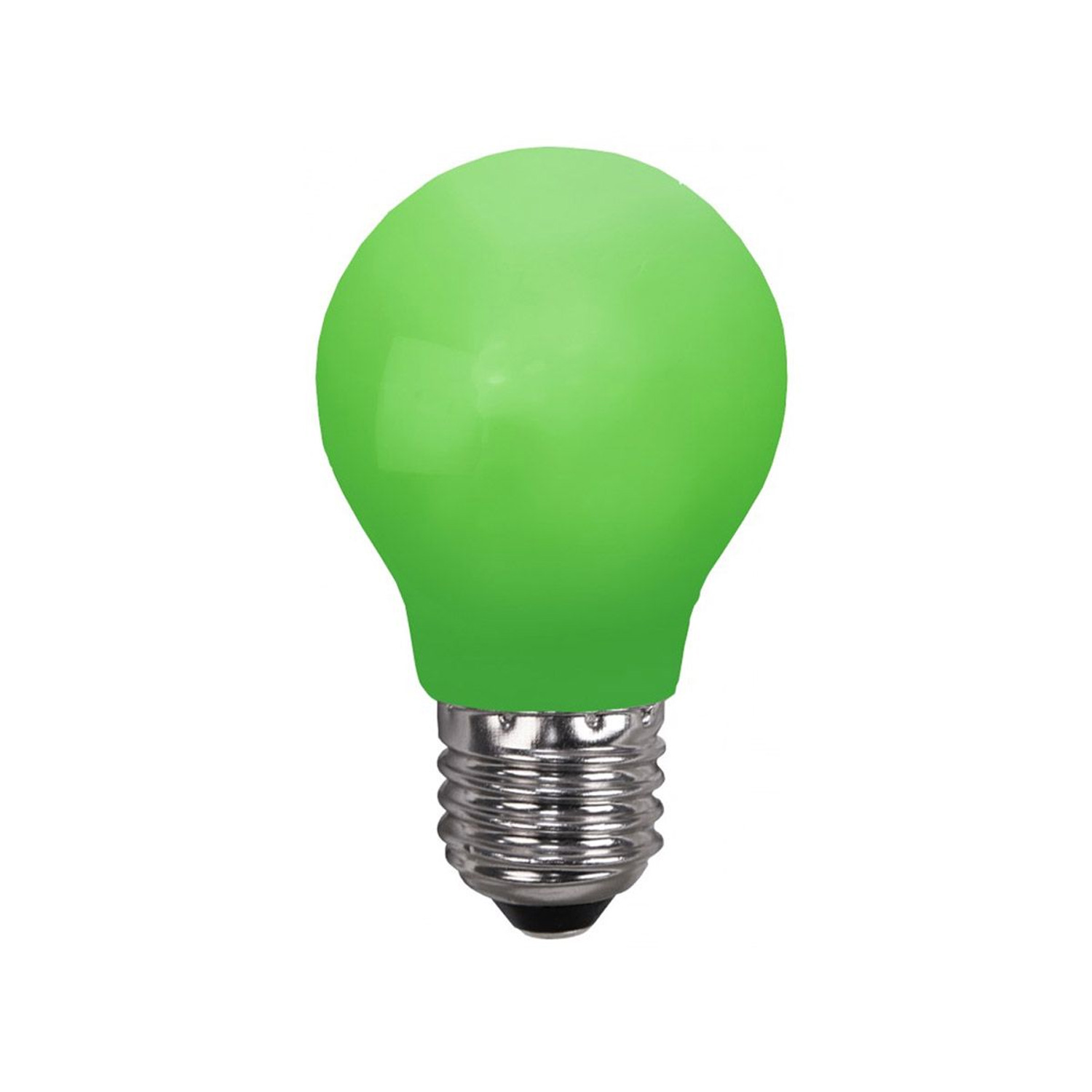 LED Leuchtmittel Tropfenlampe A60 Polycarbonat Grün 2W LED Leuchtmittel Tropfenlampe A60 Polycarbonat Grün 2W