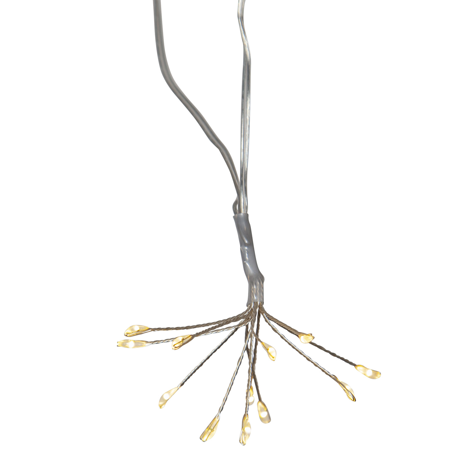 LED Lichterkette Dew Drop Blume - 96 Tautropfen LED - 8 Blüten - L: 2,1m - Timer - Batterie - Außen LED Lichterkette Dew Drop Blume - 96 Tautropfen LED - 8 Blüten - L: 2,1m - Timer - Batterie - Außen