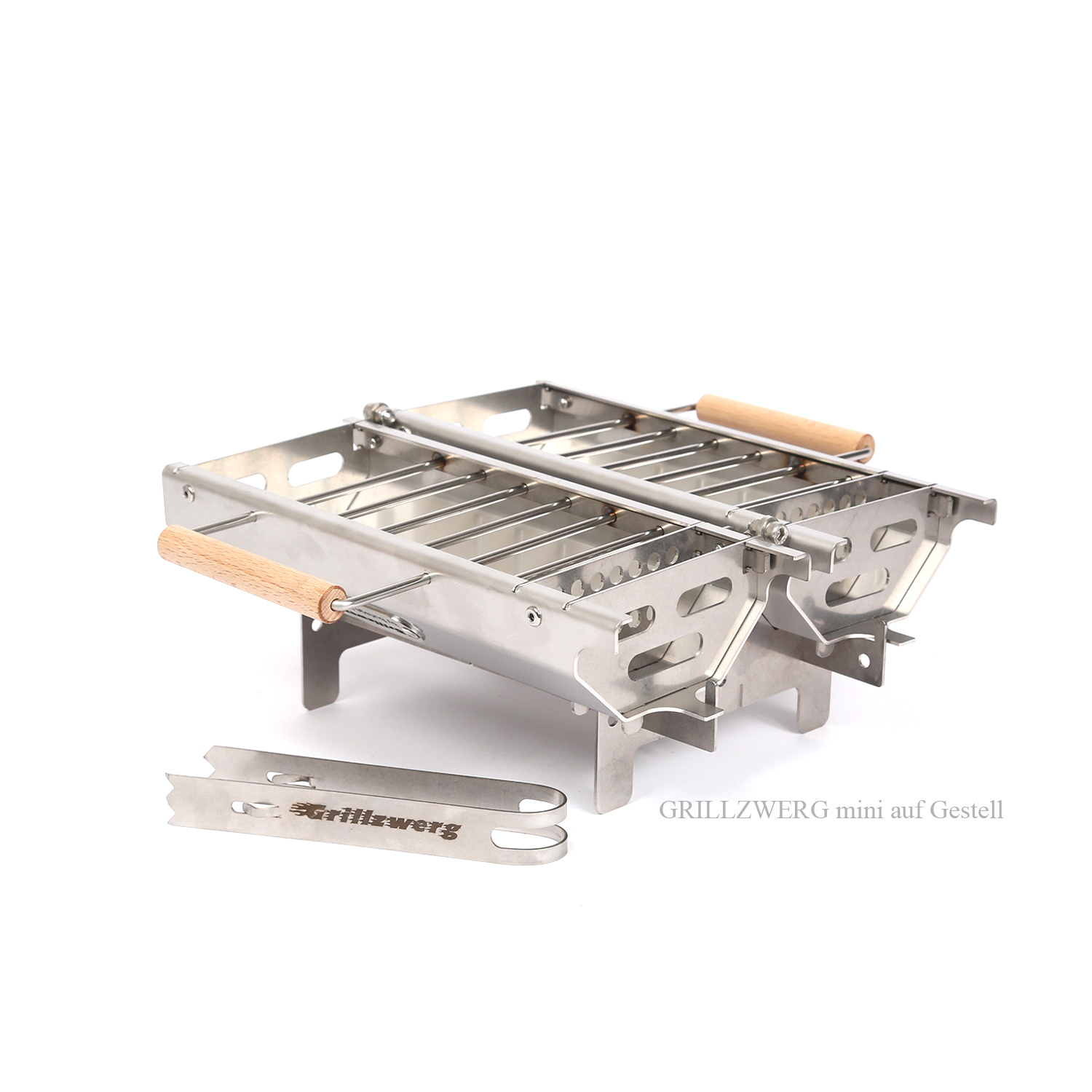 Gestell für GRILLZWERG Mini Holzkohlegrill