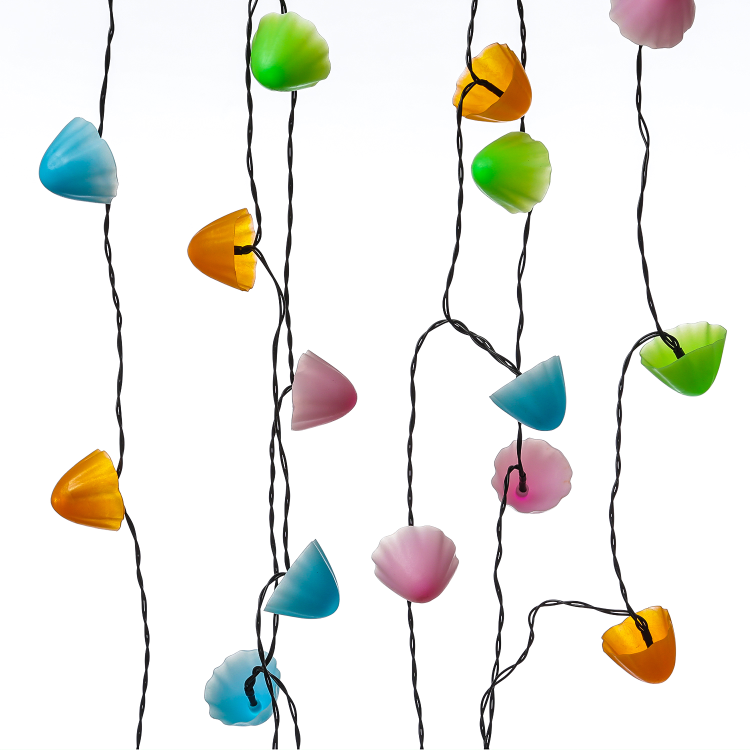 LED Lichterkette Mini Pilze - 20 Gartenstecker mit Erdspießen - 8 Funkt. - Timer - L: 3,8m - bunt LED Lichterkette Mini Pilze - 20 Gartenstecker mit Erdspießen - 8 Funkt. - Timer - L: 3,8m - bunt