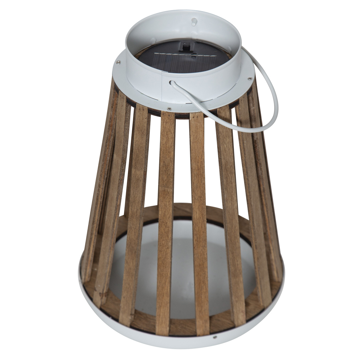 LED  Solar Laterne CATANIA - zum Hängen & Stellen - warmweiße LED - H: 28cm - Lichtsensor - outdoor