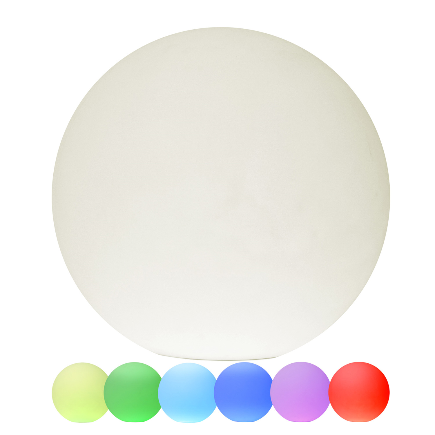 LED Kugel Twilights - Gartenkugel 40cm - RGB Farbwechsel/feste Farbe - Fernbedienung - Aufladbar LED Kugel Twilights - Gartenkugel 40cm - RGB Farbwechsel/feste Farbe - Fernbedienung - Aufladbar
