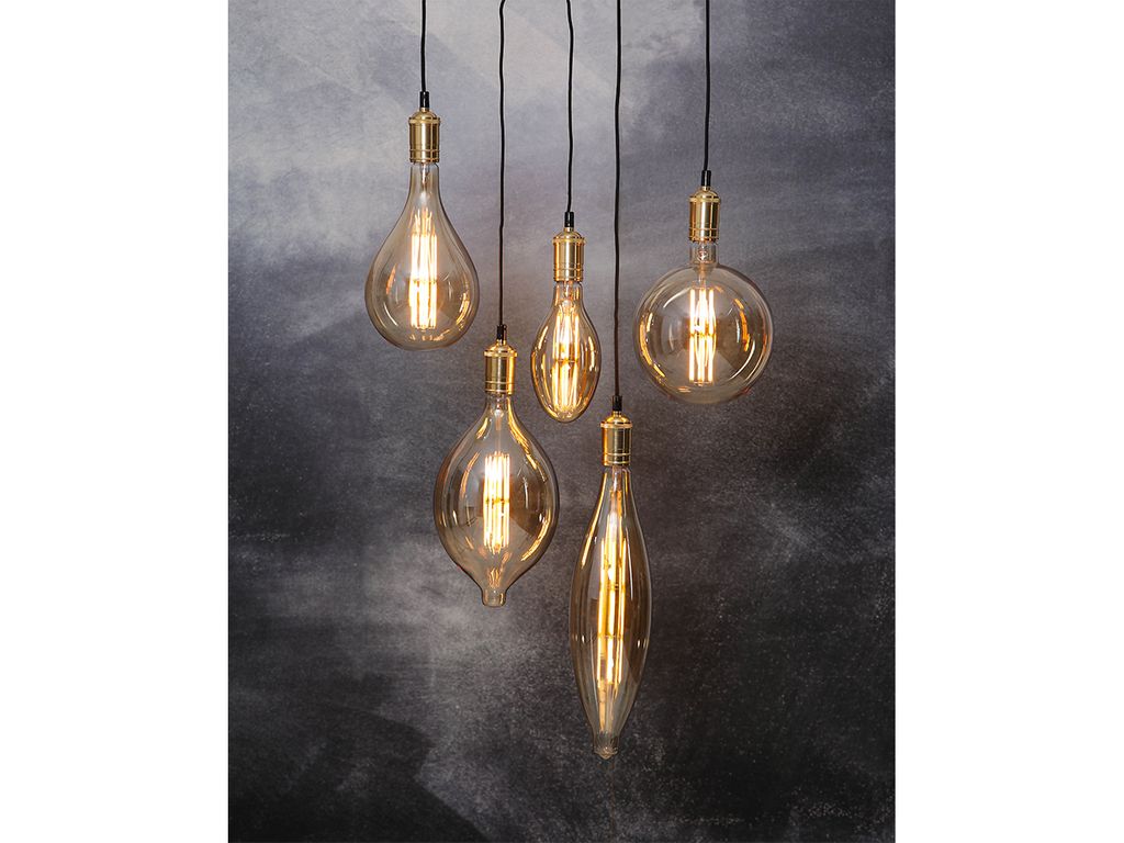 Leuchtmittel | LED | Filament | Industrial | →12cm x ↑44cm | 10W | E27 | 2000K | 800 Lumen | 90 Ra