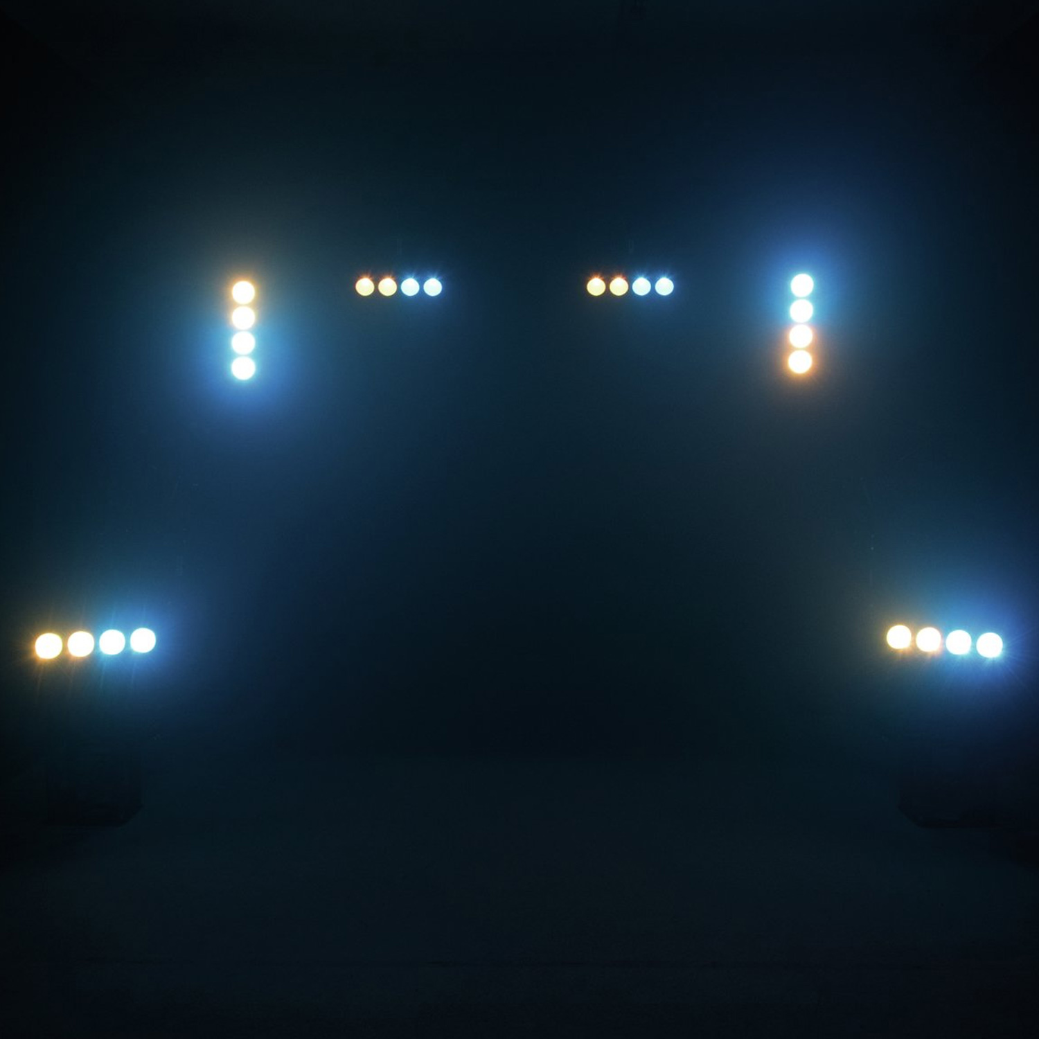 LED CBB-4 COB RGB Leiste - breit abstrahlender LED Fluter - 4 x 30W