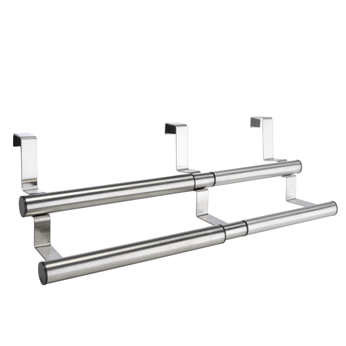 Tür Handtuchhalter ausziehbar - Edelstahl - 25-40 x 13,5 x 12cm Tür Handtuchhalter ausziehbar - Edelstahl - 25-40 x 13,5 x 12cm