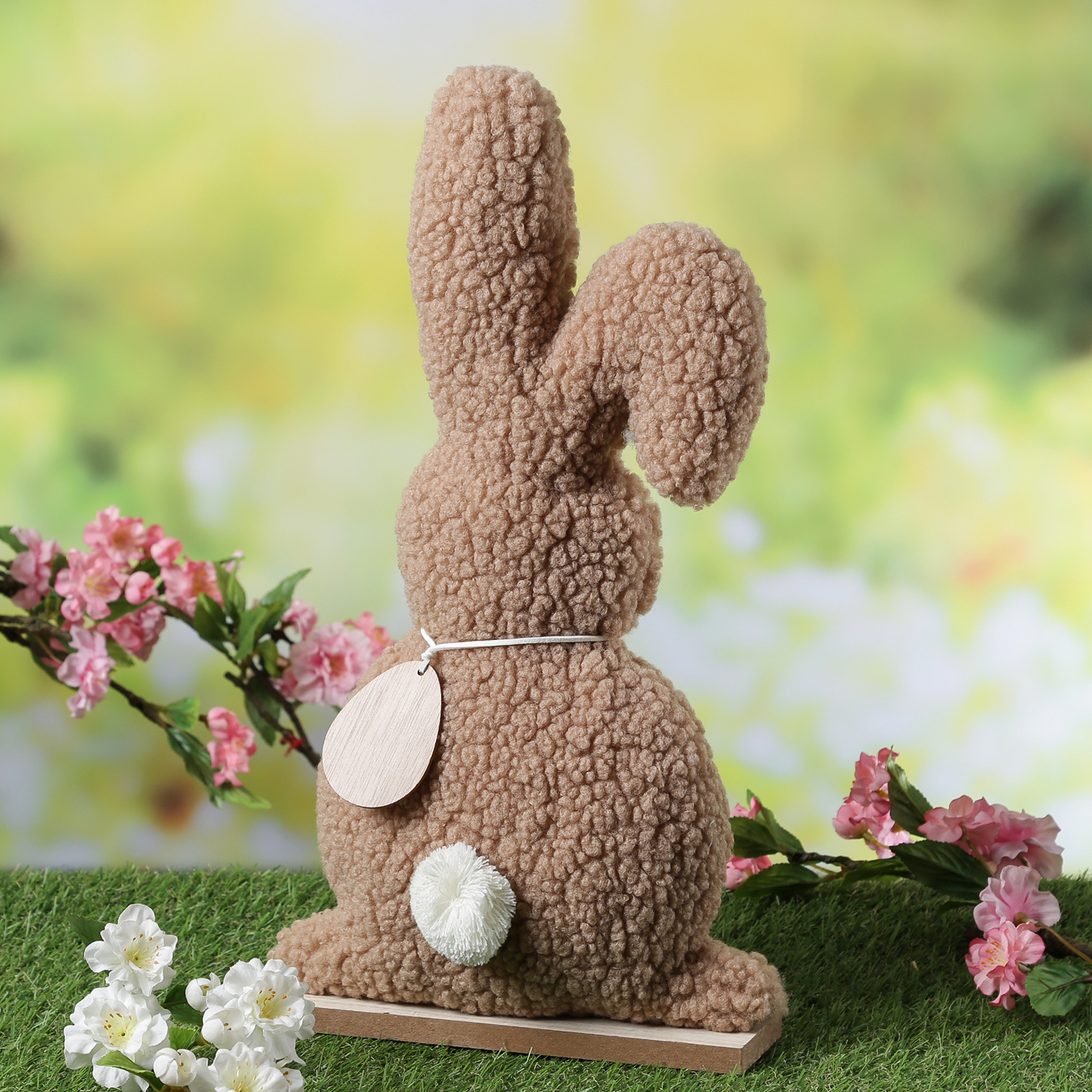Hase Teddy - Dekofigur - Plüschhase mit nKnickohr - Frühlingsdeko - Ostern - H- 43cm - braun Hase Teddy - Dekofigur - Plüschhase mit nKnickohr - Frühlingsdeko - Ostern - H- 43cm - braun