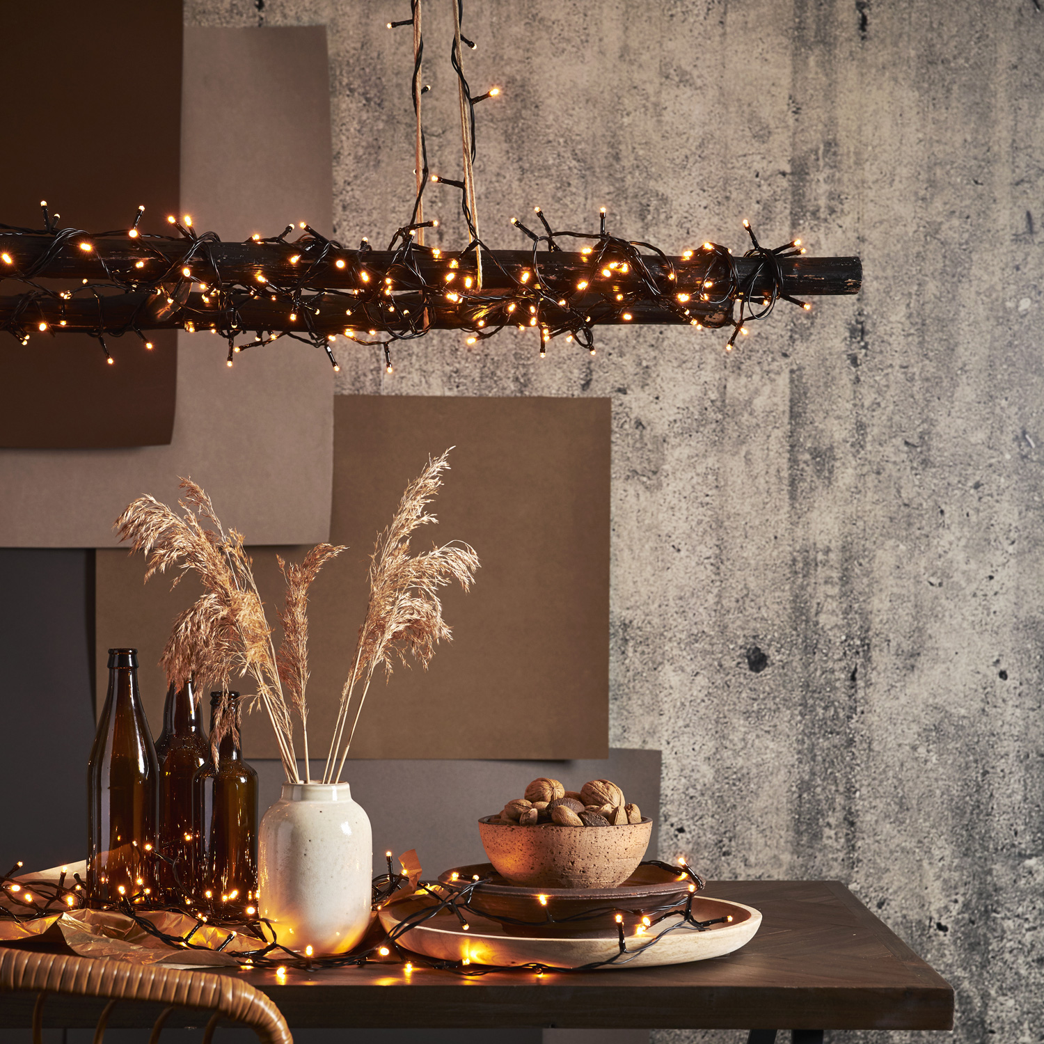 LED Lichterkette - Serie LED - outdoor - 180 ultra warmweiße LED - L: 3,6m - schwarzes Kabel LED Lichterkette - Serie LED - outdoor - 180 ultra warmweiße LED - L: 3,6m - schwarzes Kabel