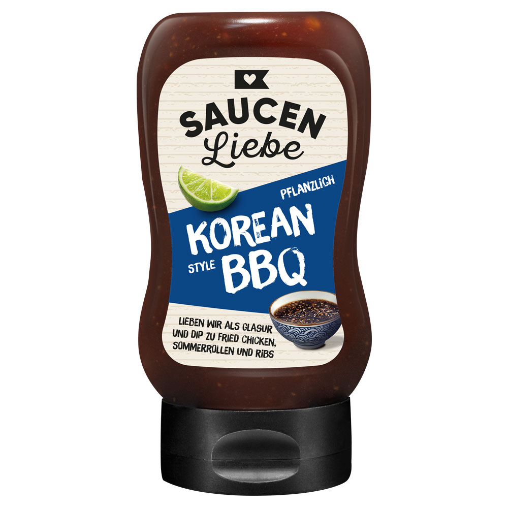 Saucen Liebe - Korean Style BBQ Sauce - 300ml - vegan Saucen Liebe - Korean Style BBQ Sauce - 300ml - vegan
