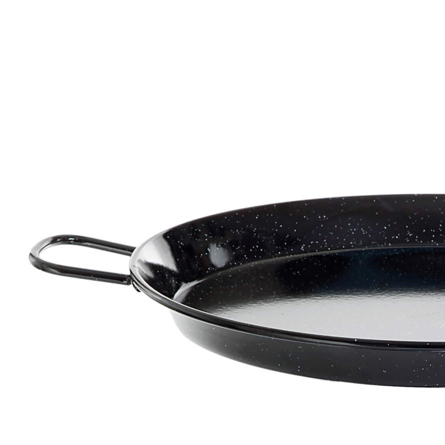 Paella-Pfanne VALENCIANA D: 38cm - Stahl emailliert - zwei Griffe Paella-Pfanne VALENCIANA D: 38cm - Stahl emailliert - zwei Griffe