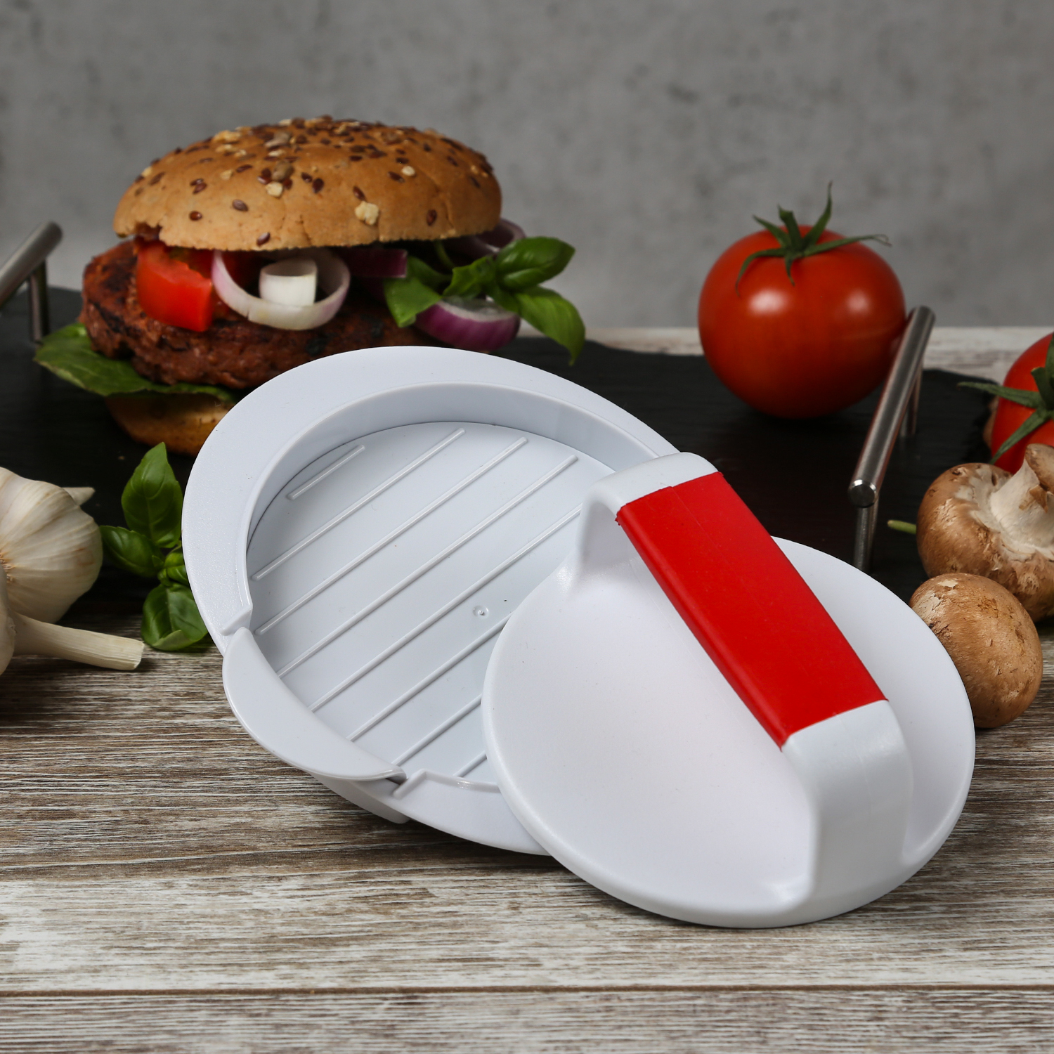 Burgerpresse - Pattypresse für selbstgemachte Burger - Kunststoff