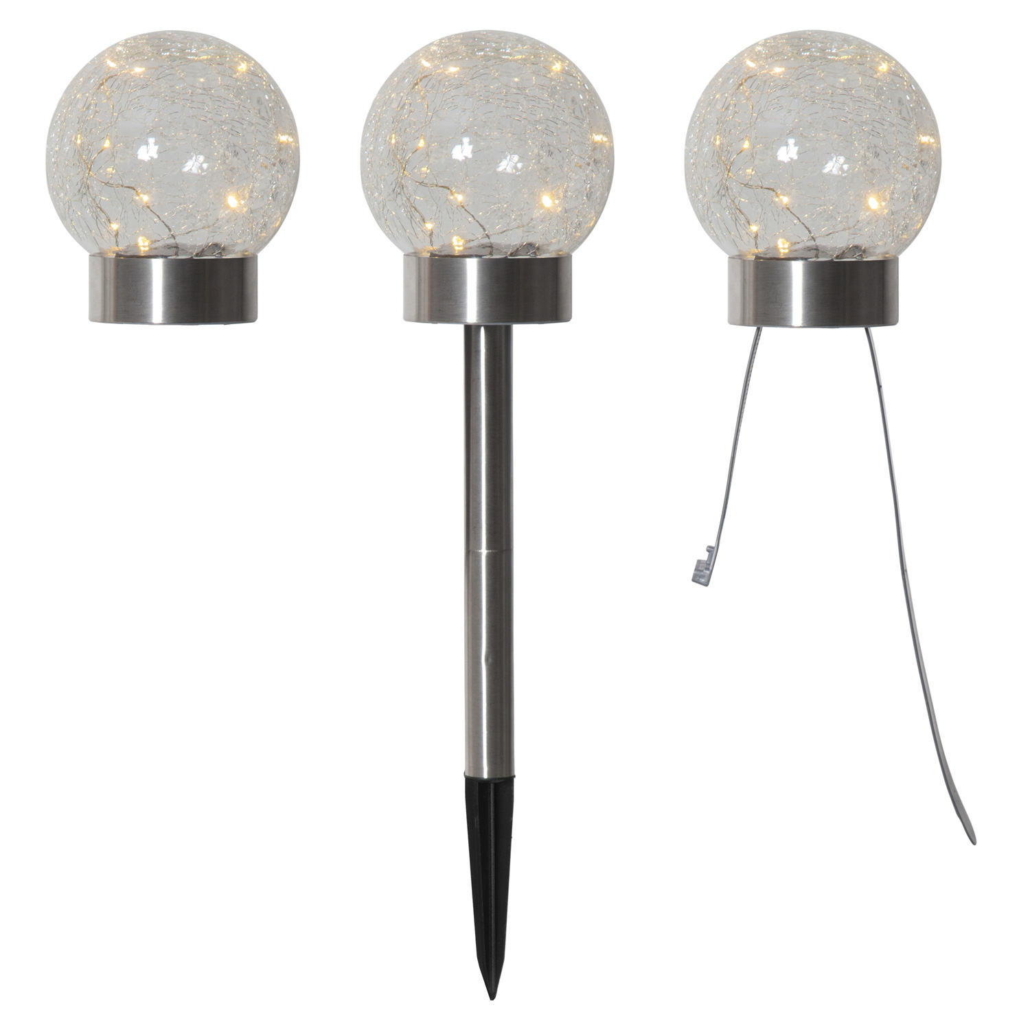 LED Solar Dekoleuchte 3in1 Glory - 10 warmweise LED - H: 35cm - Dämmerungssensor LED Solar Dekoleuchte 3in1 Glory - 10 warmweise LED - H: 35cm - Dämmerungssensor