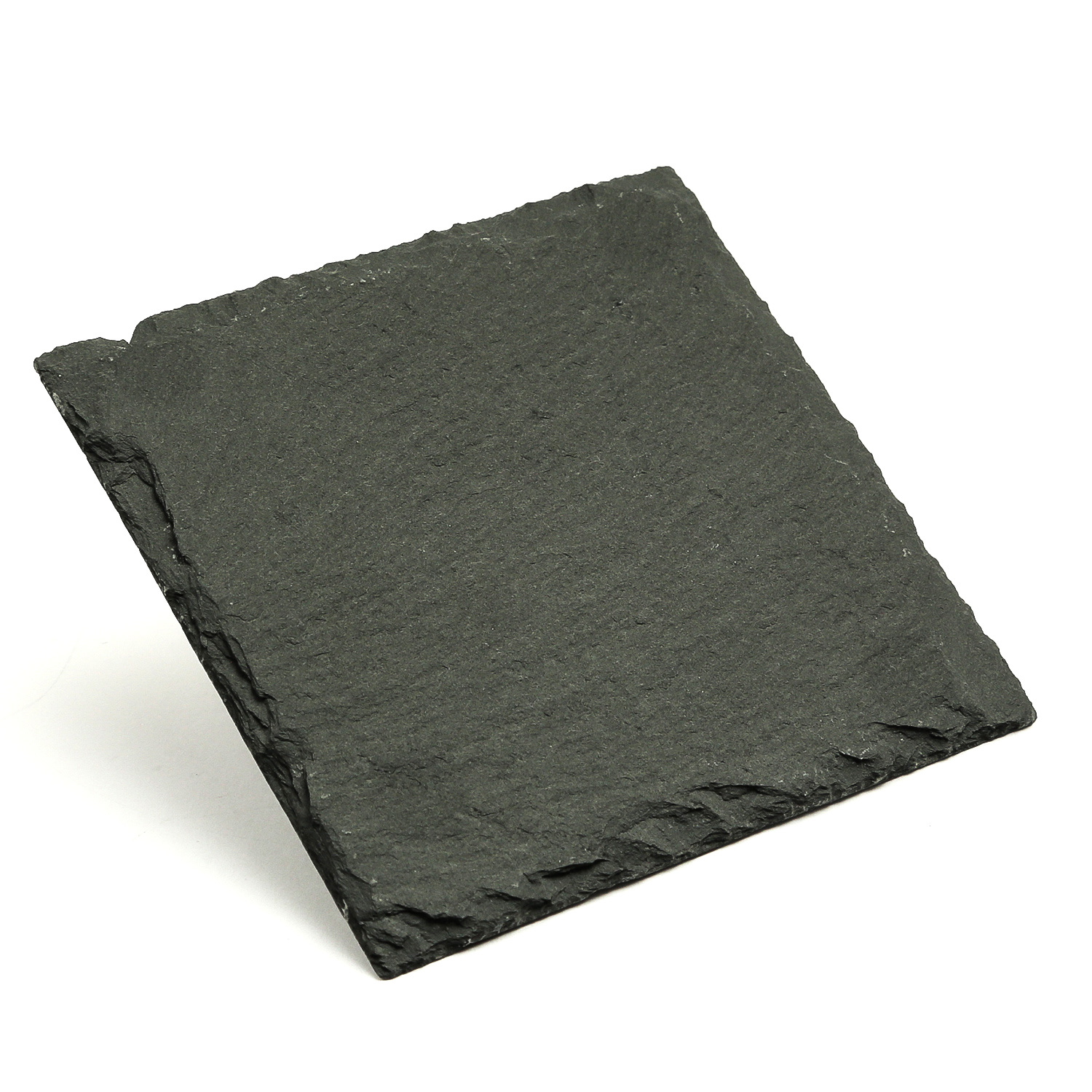 Servierplatte SCHIEFER - Schieferplatte - quadratisch - L: 25cm - B: 25cm - schwarz Servierplatte SCHIEFER - Schieferplatte - quadratisch - L: 25cm - B: 25cm - schwarz
