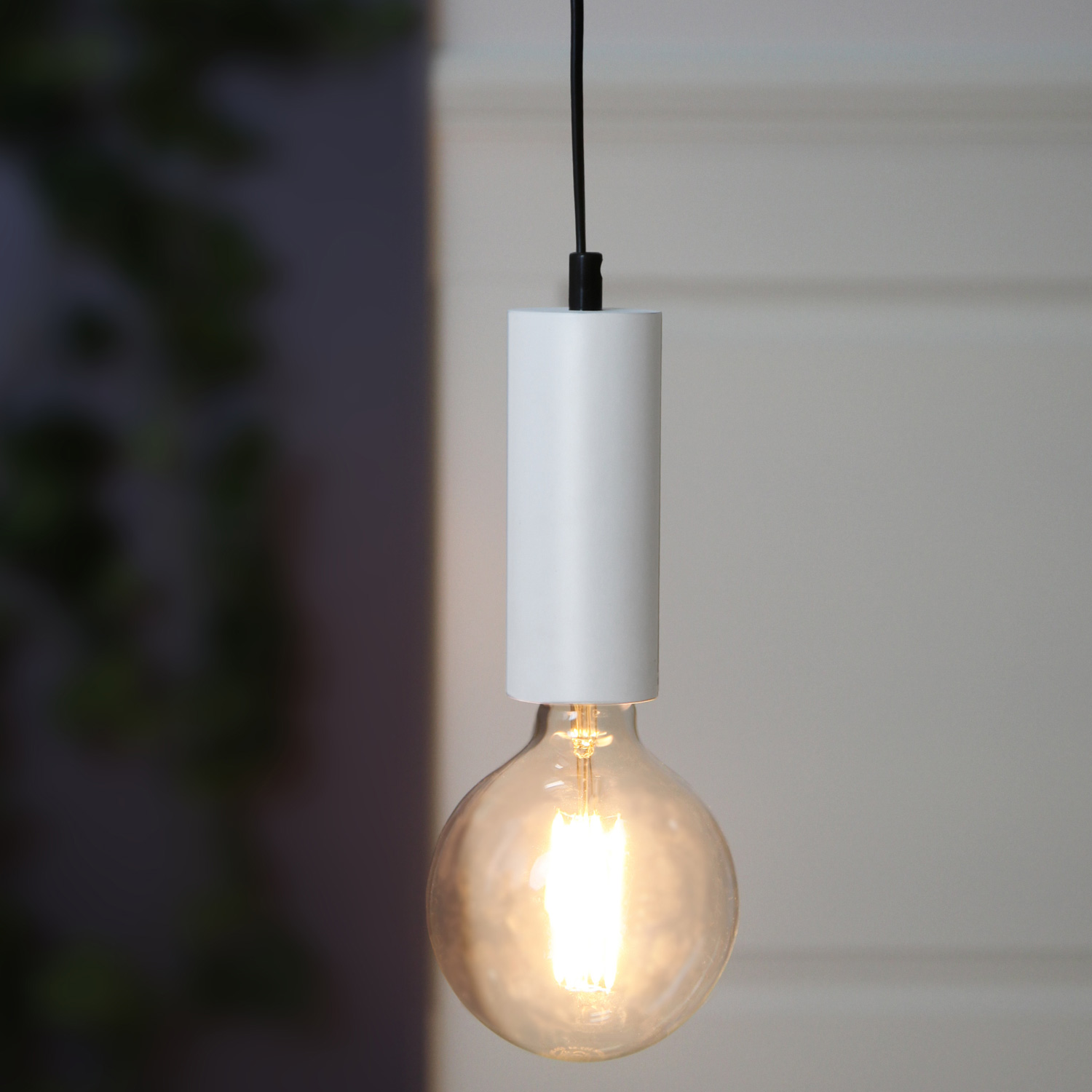 Lampenhalterung | TUB | E27 | hängend | Weiß