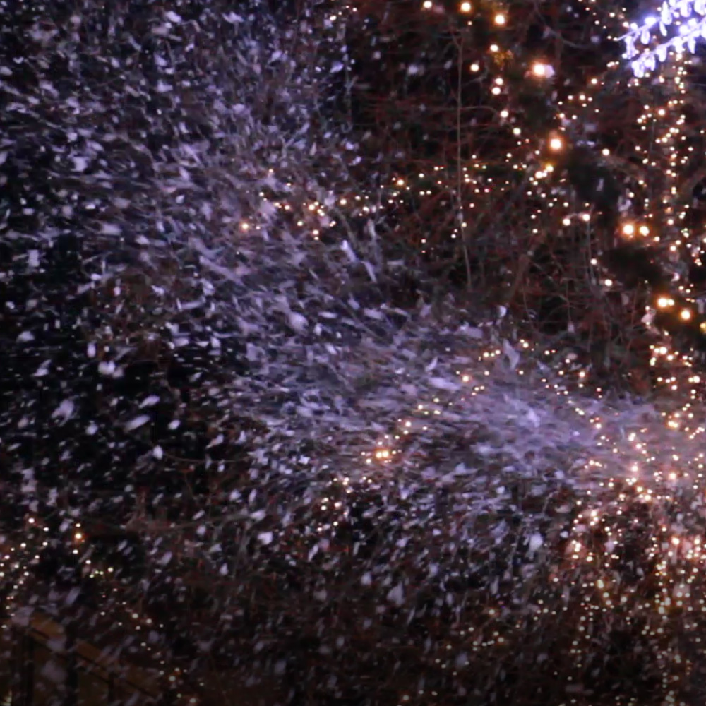 Schneemaschine Snow 3001 - 700W - mit Fernbedienung - Für Kunstschnee